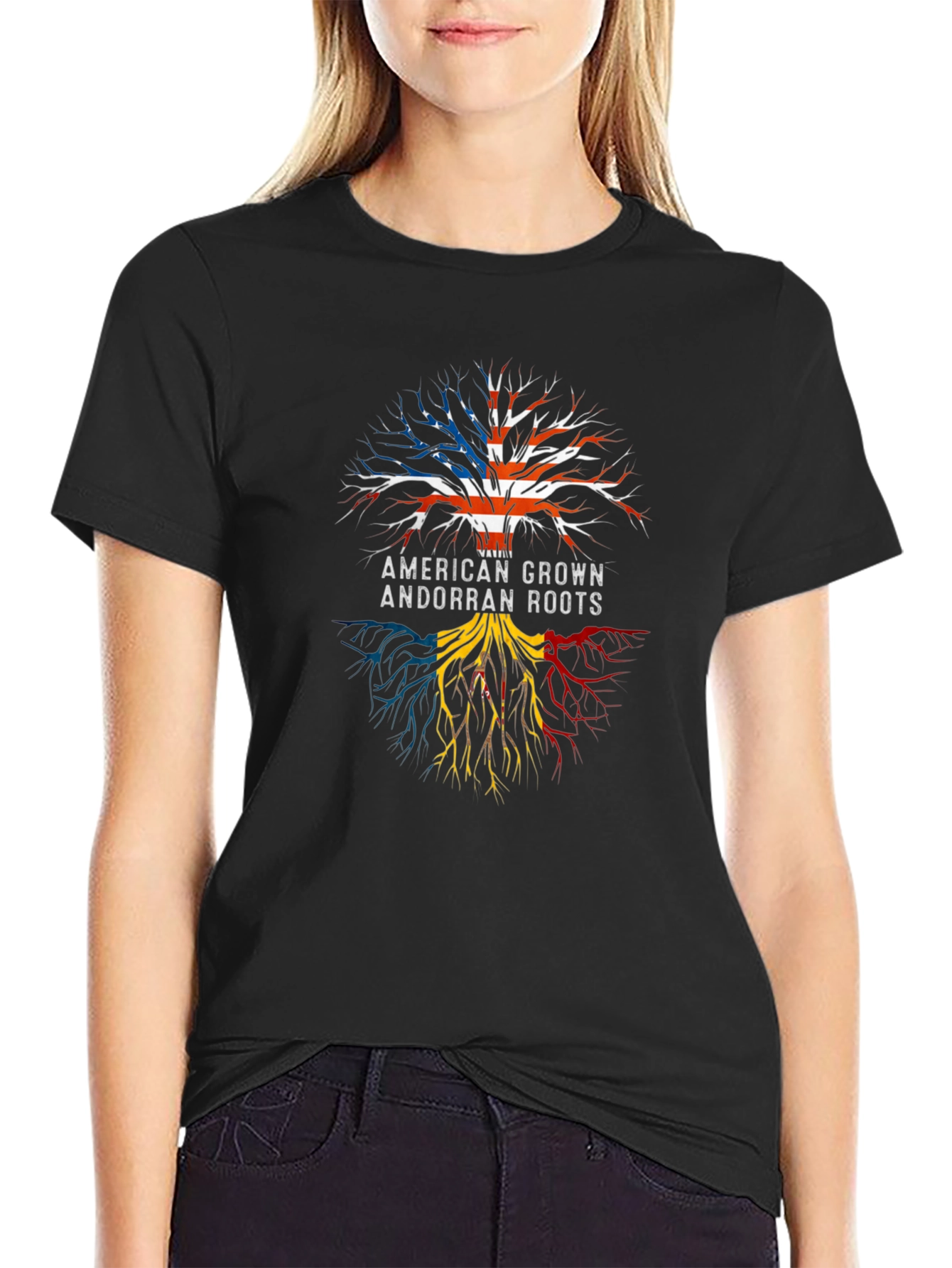 American Grown Andorran Roots T-Shirt