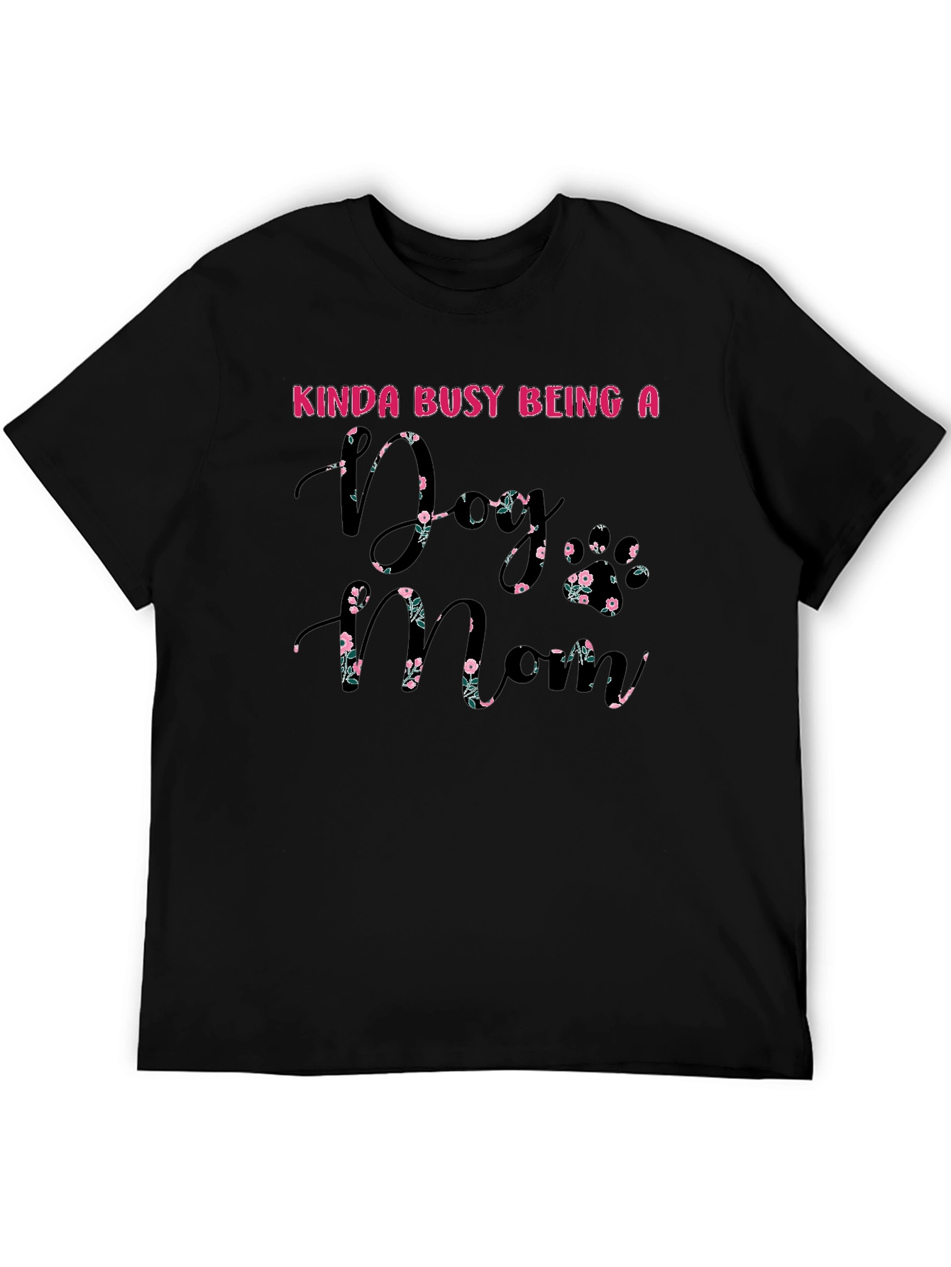 Dog Mom Floral T-Shirt
