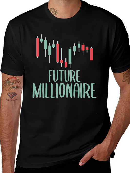 Future Millionaire Stock Market T-Shirt