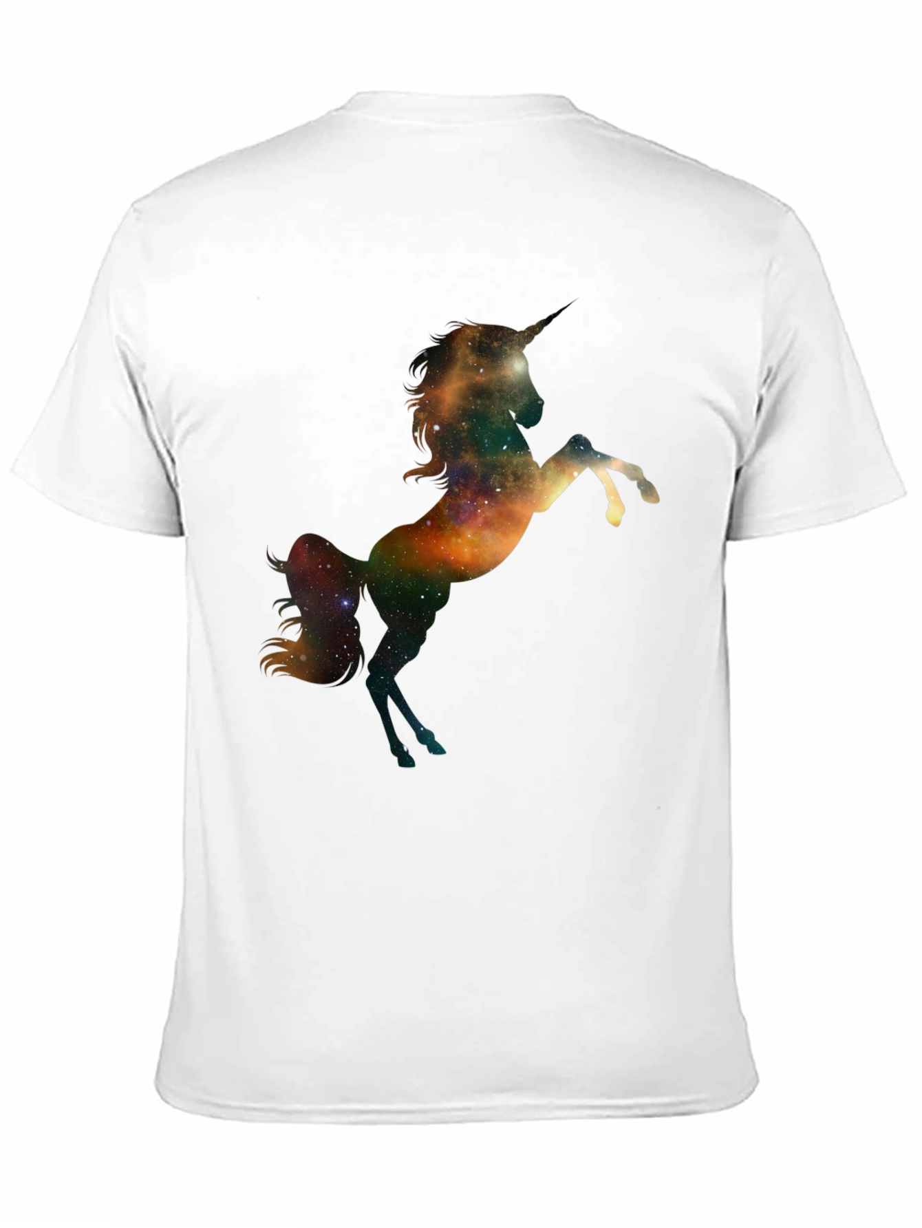 Galaxy Unicorn Black T-Shirt