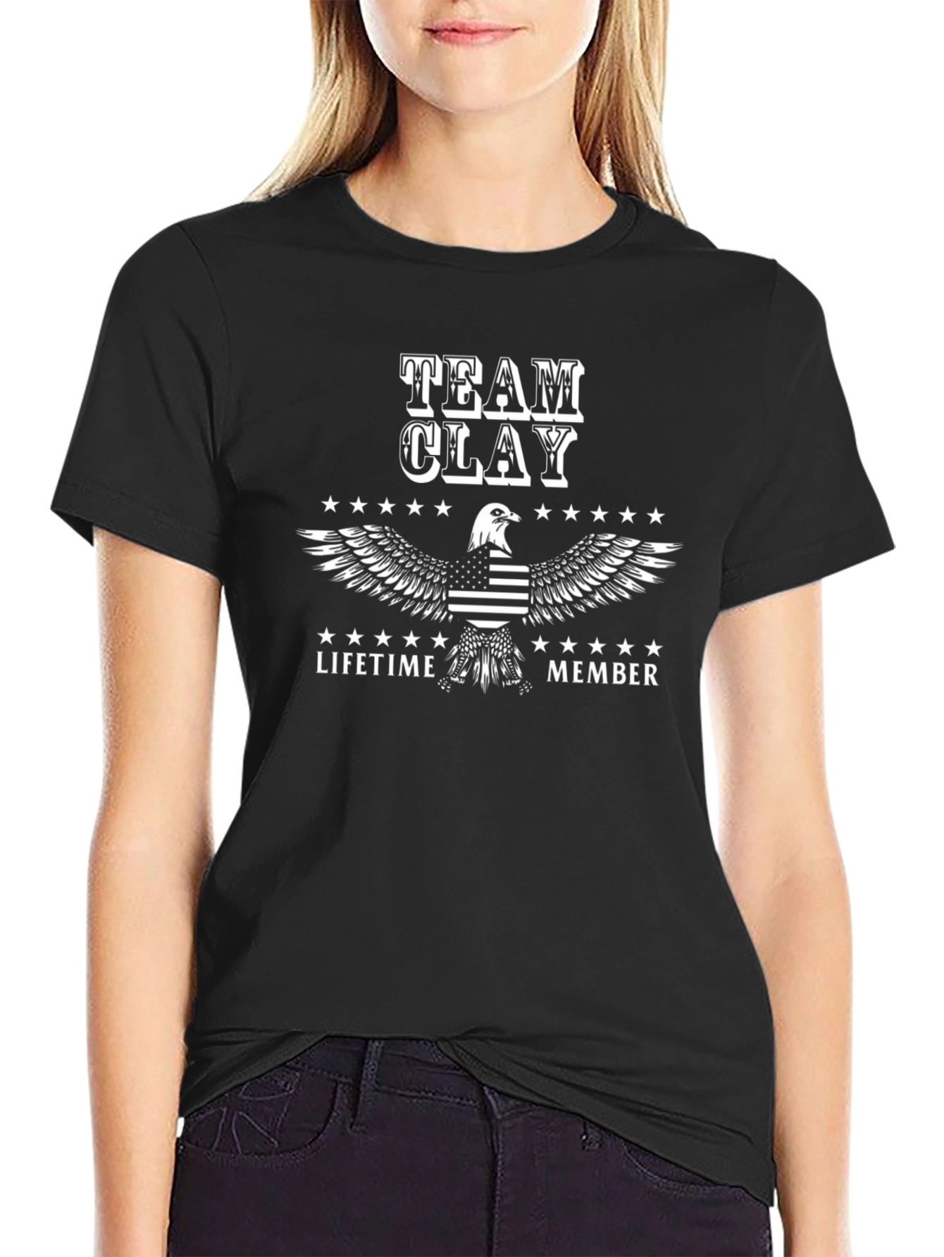 Team Clay Lifetime Member Graphic T-Shirt