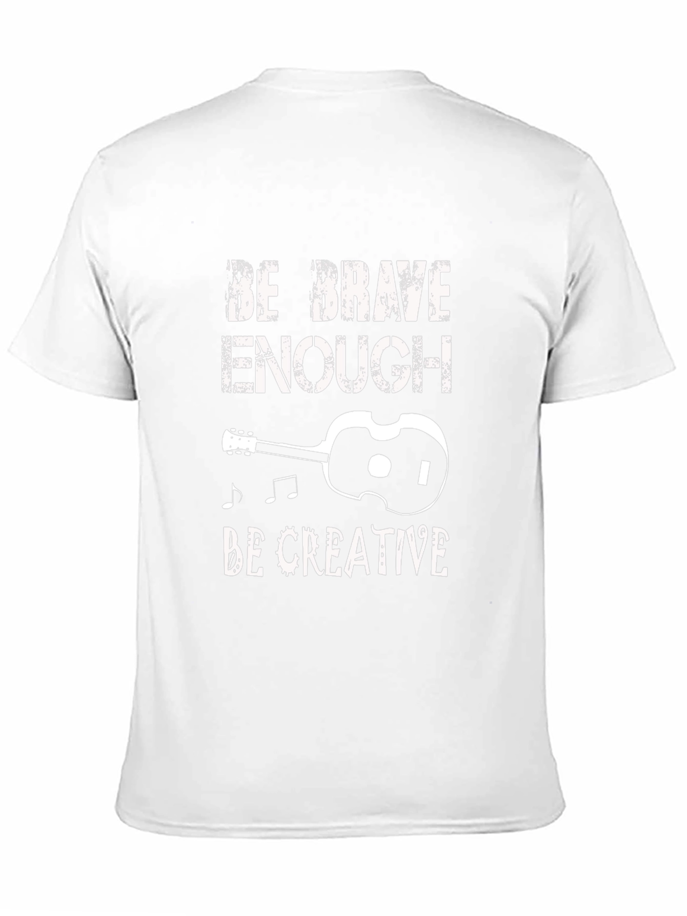 Be Brave Enough Creative Graphic T-Shirt