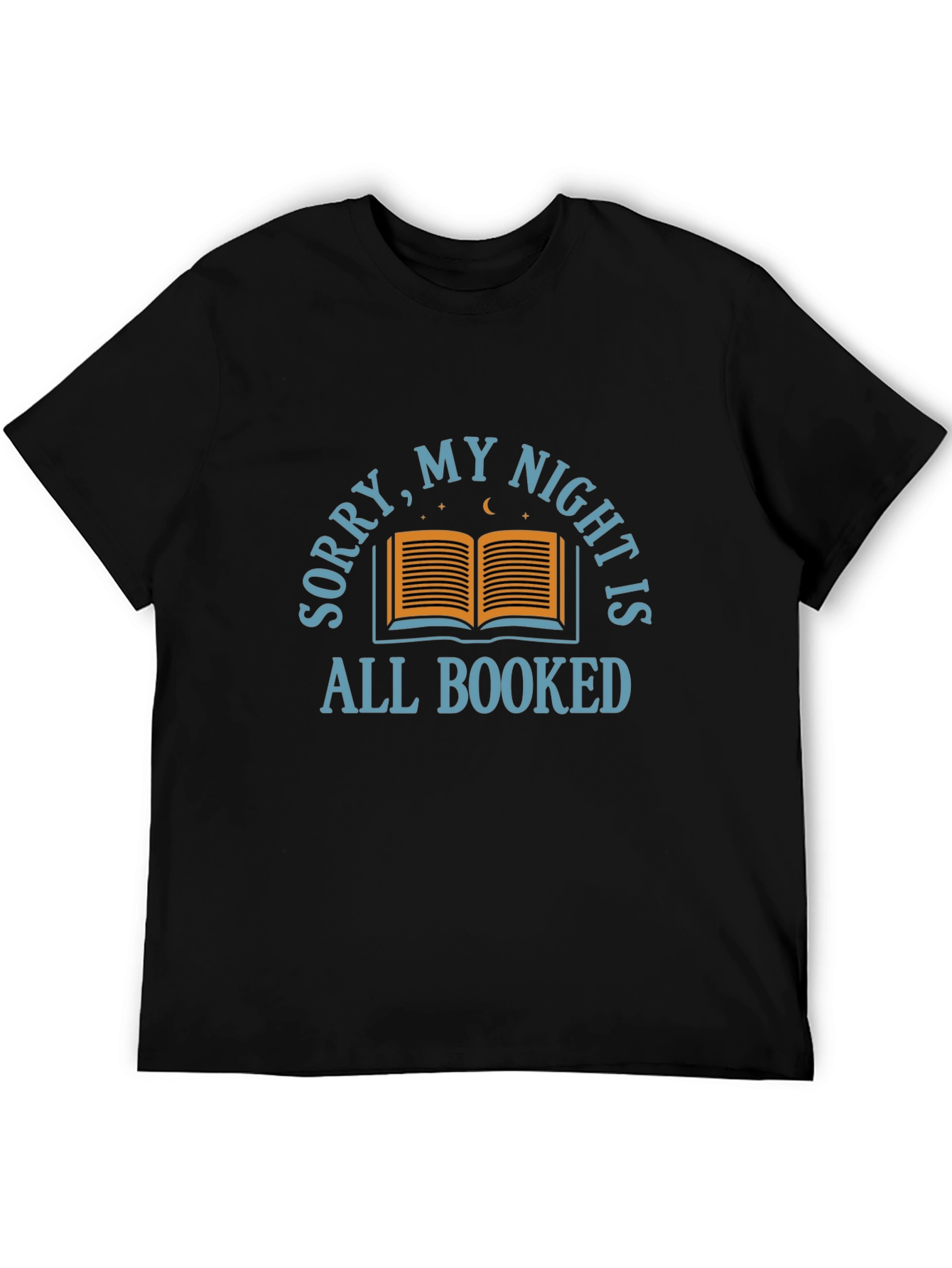 Booked Night T-Shirt - Reading Lover Tee
