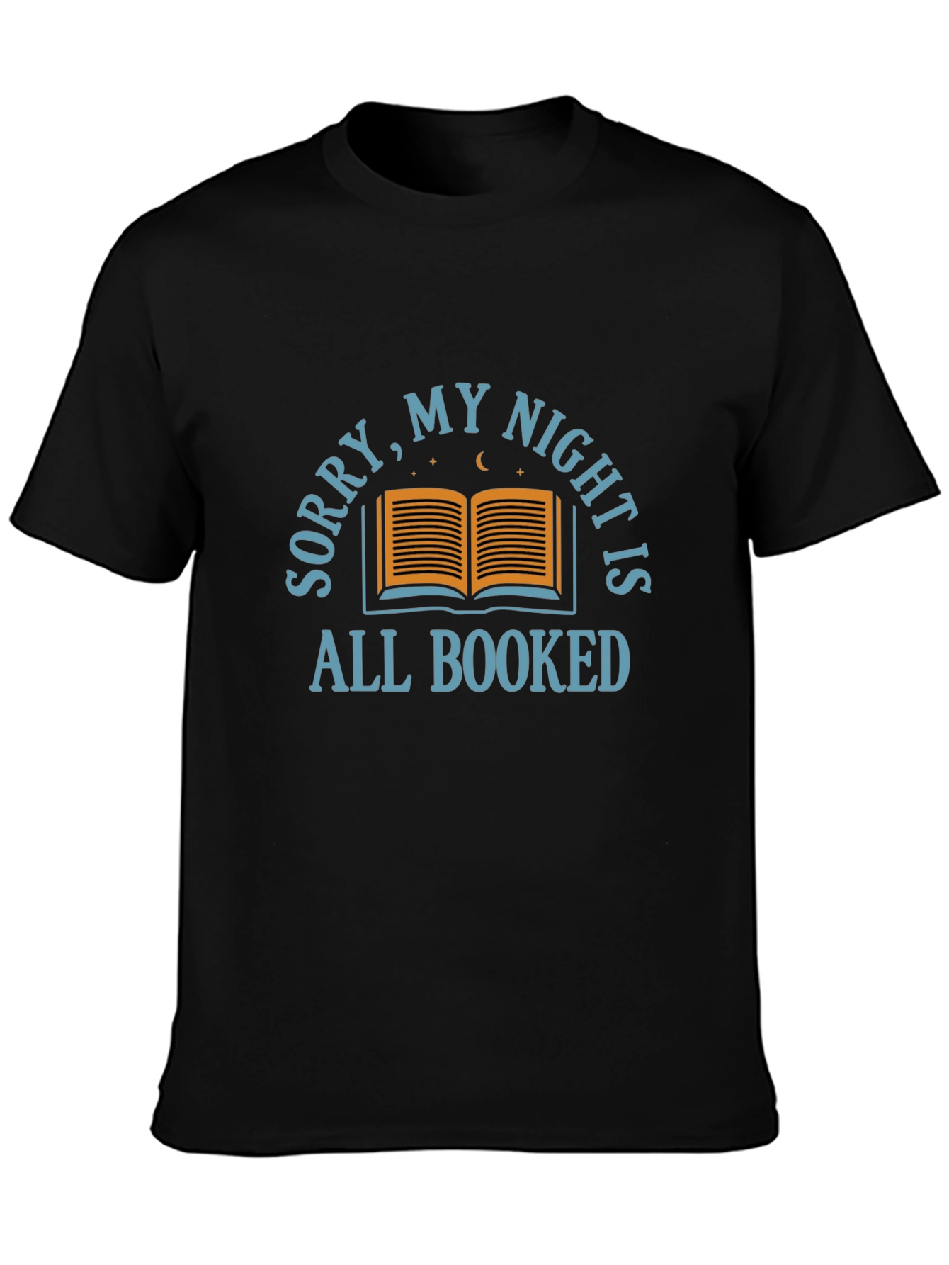 Booked Night T-Shirt - Reading Lover Tee
