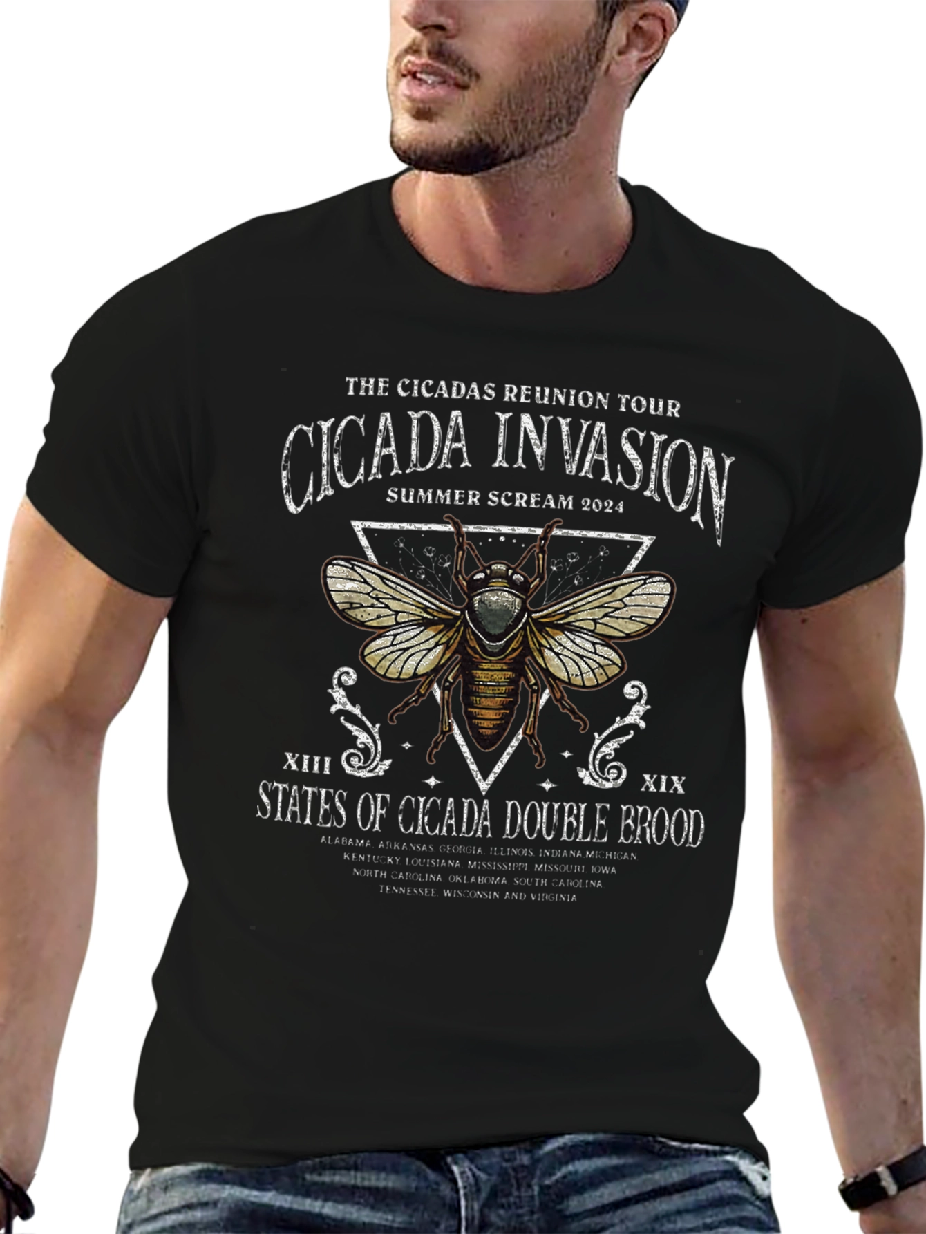 Cicada Invasion Reunion Tour 2024 T-Shirt