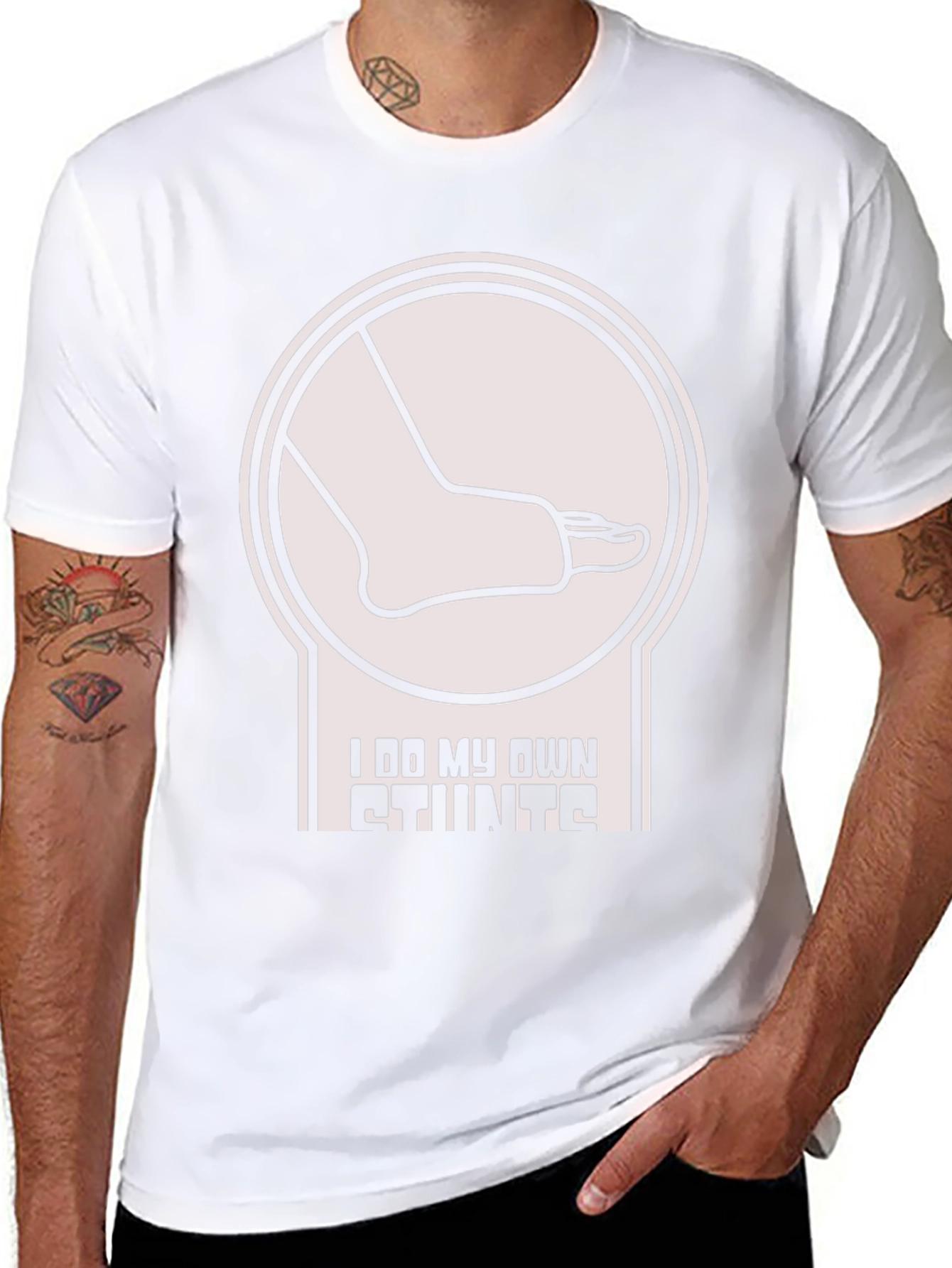 I Do My Own Stunts Graphic Tee
