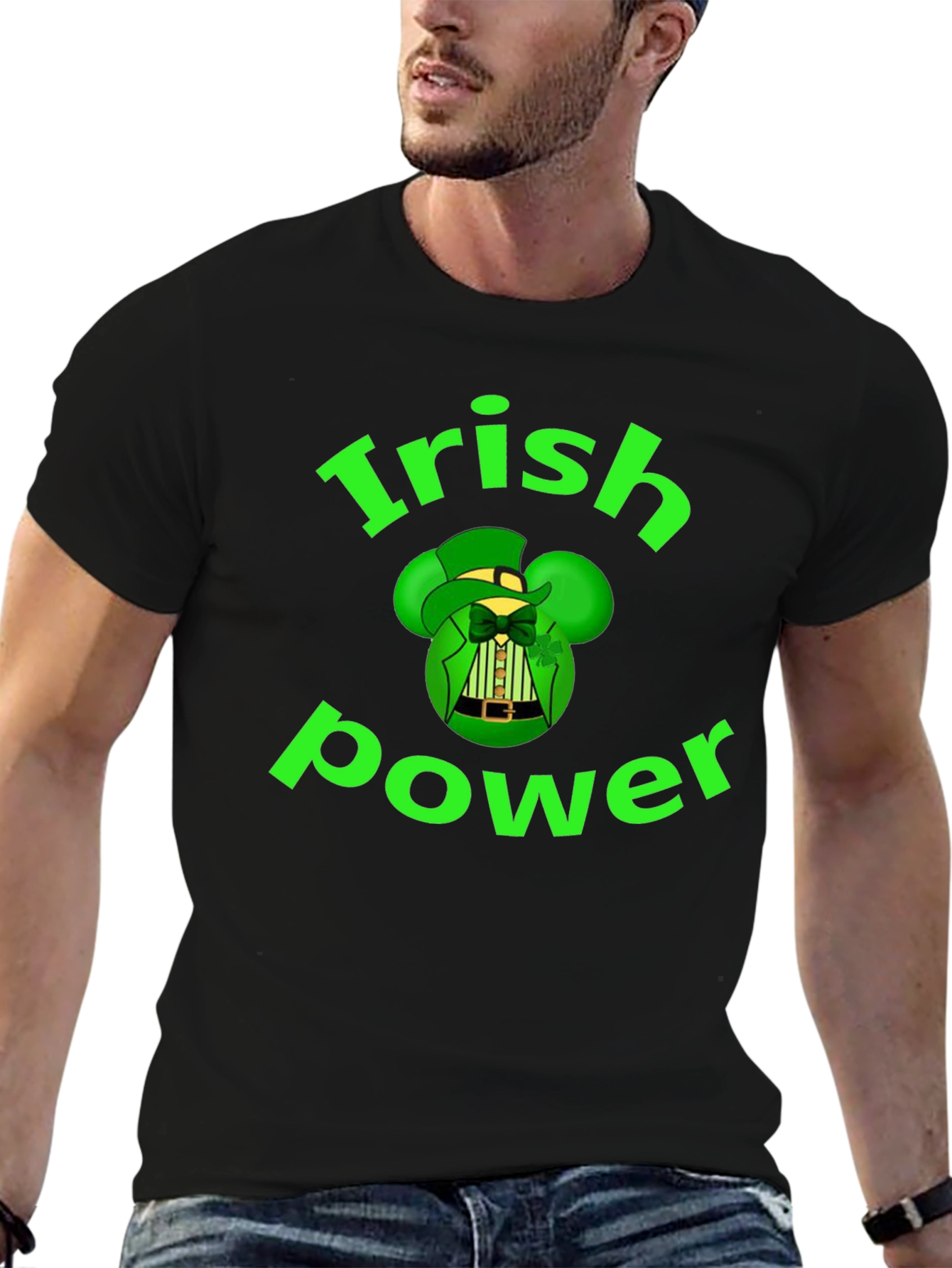 Irish Power St. Patricks Day Graphic Tee