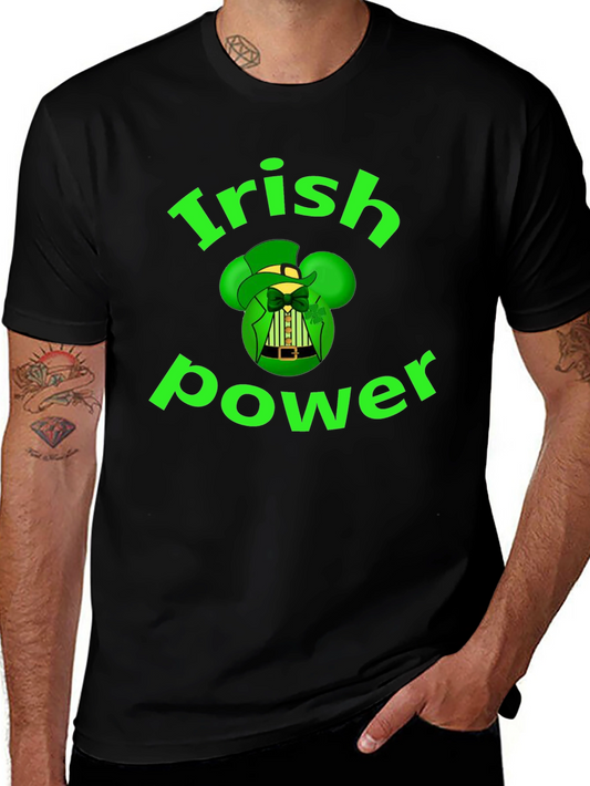Irish Power St. Patricks Day Graphic Tee