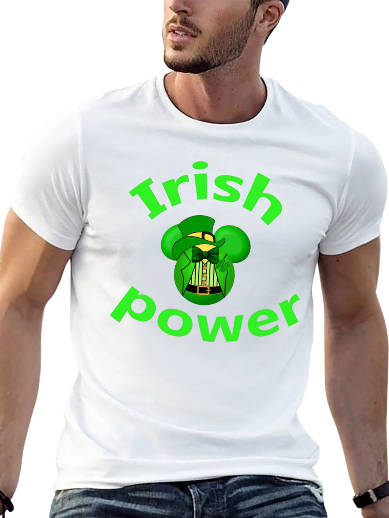 Irish Power St. Patricks Day Graphic Tee