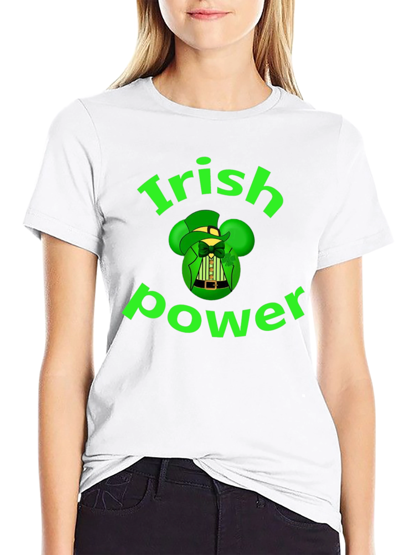 Irish Power St. Patricks Day Graphic Tee