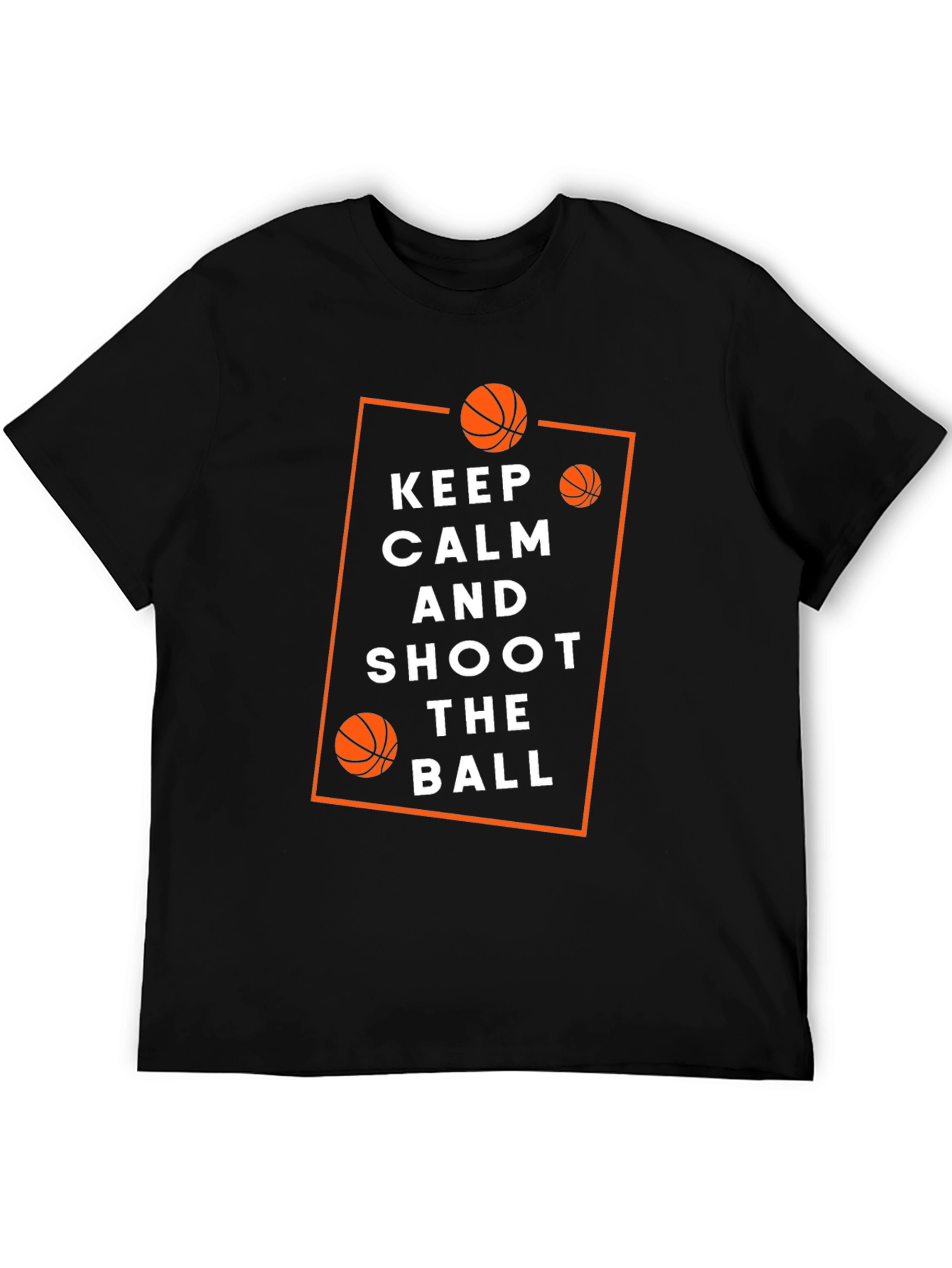 Keep Calm & Shoot Basketball T-Shirt