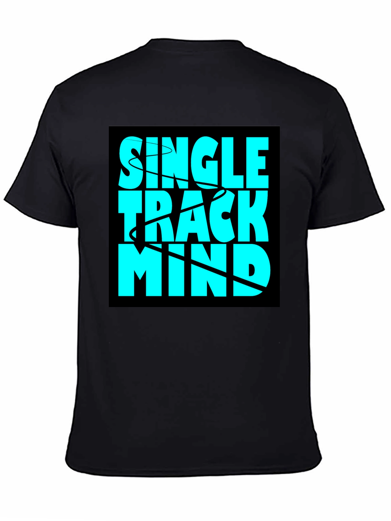 Single Track Mind Graphic T-Shirt