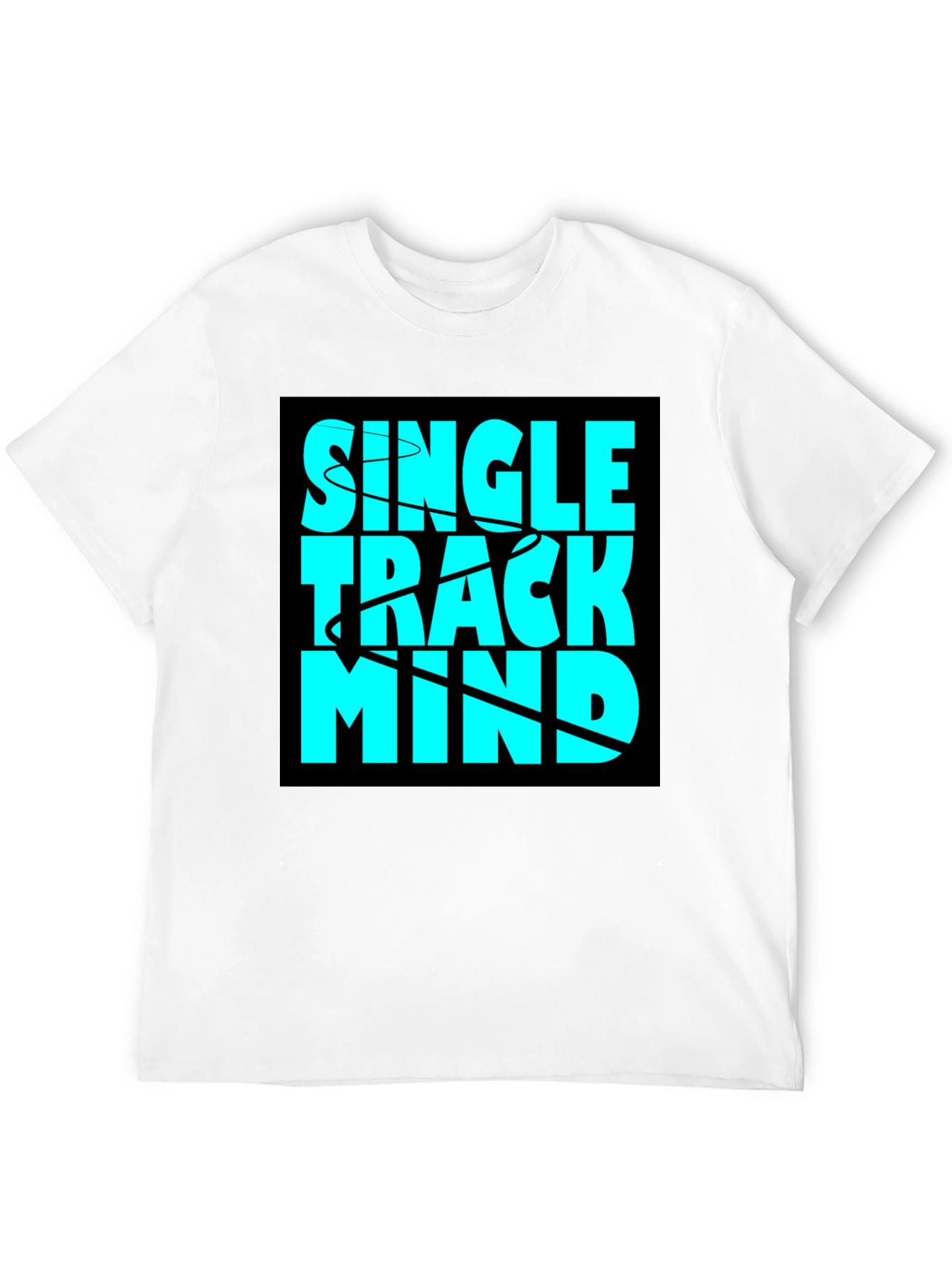 Single Track Mind Graphic T-Shirt