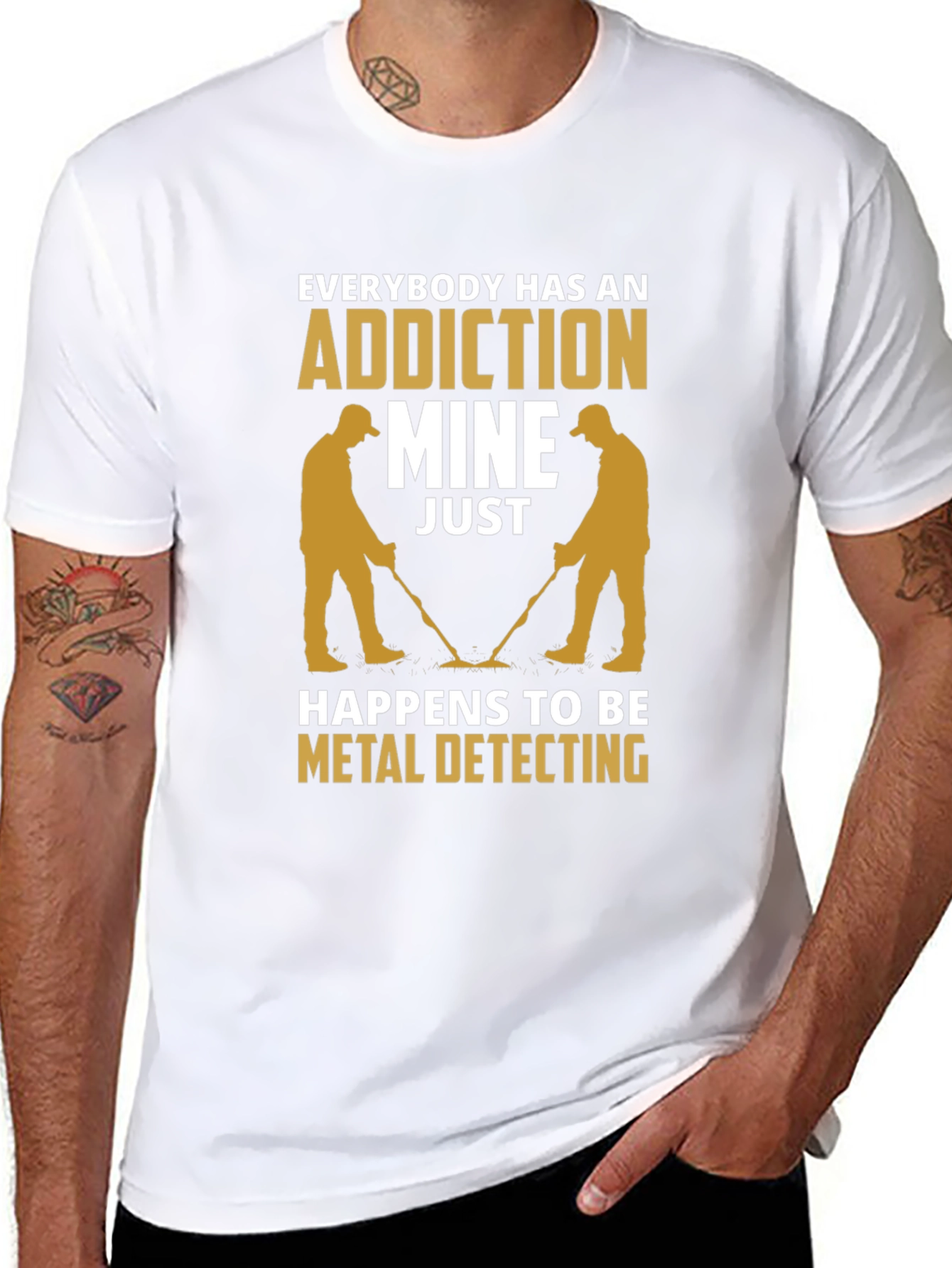 Metal Detecting Addiction T-Shirt
