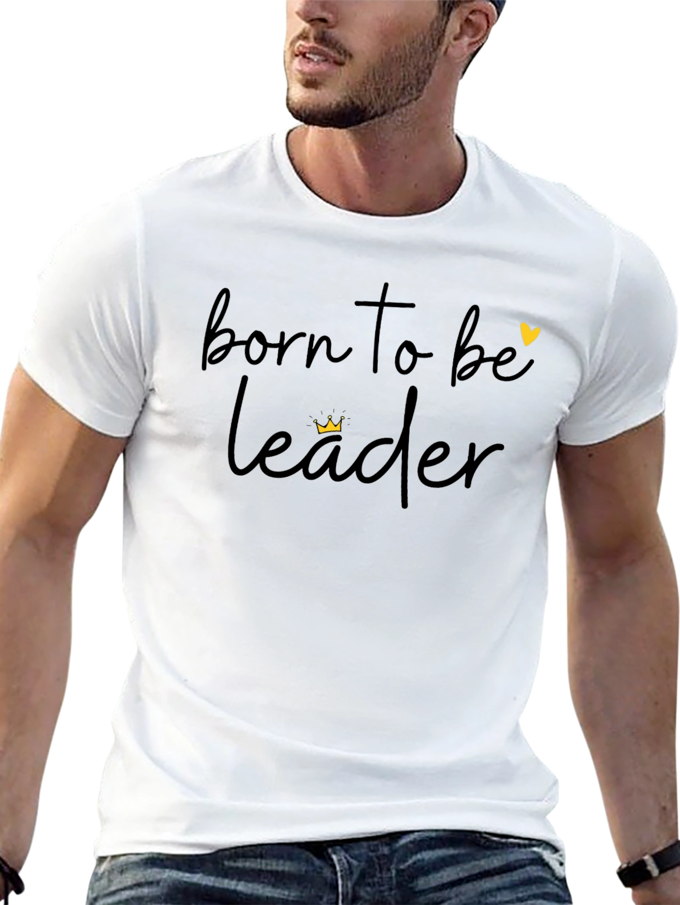 Born To Be Leader Black T-Shirt