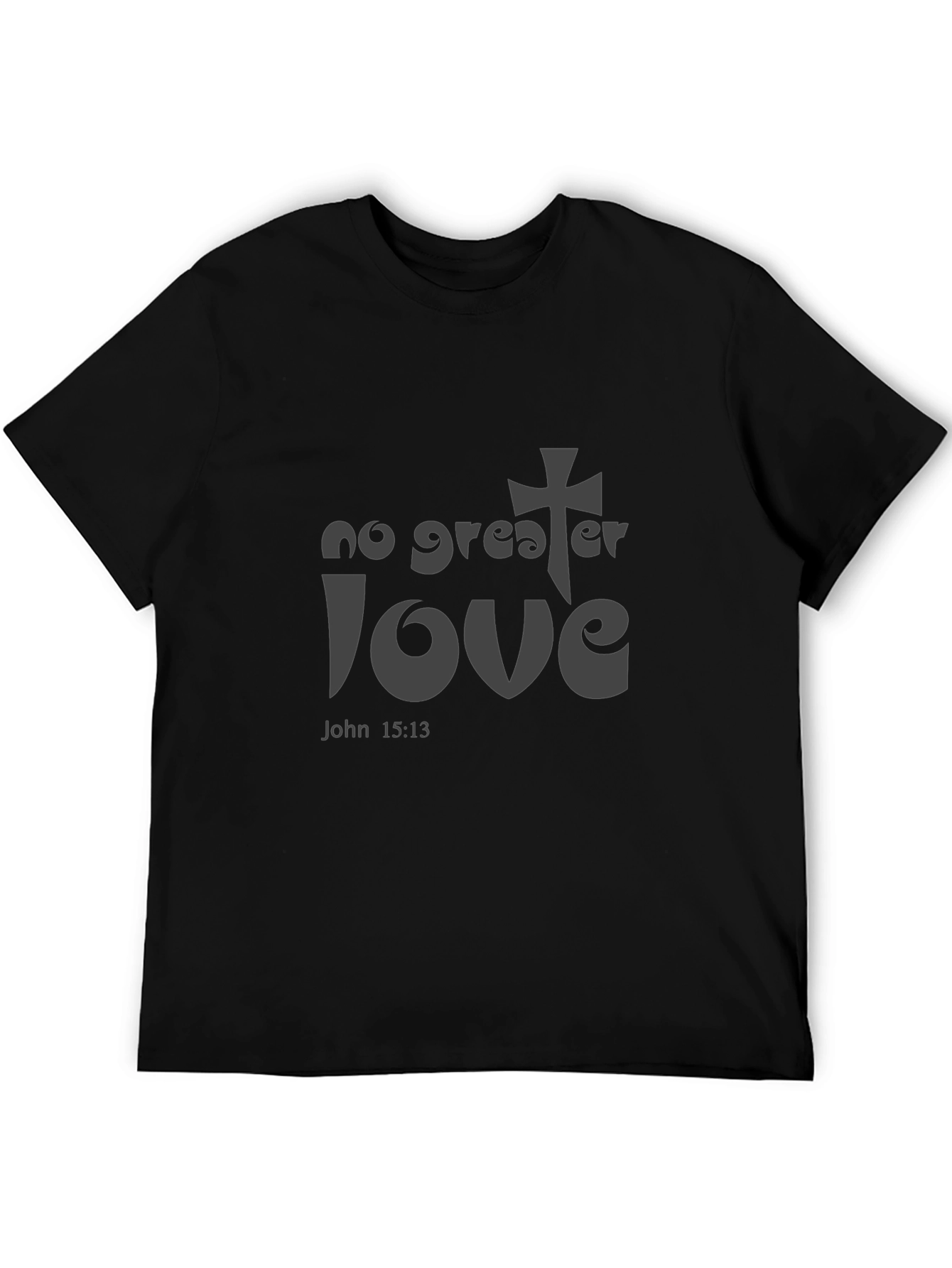 Faithful Tee: No Greater Love Graphic T-Shirt