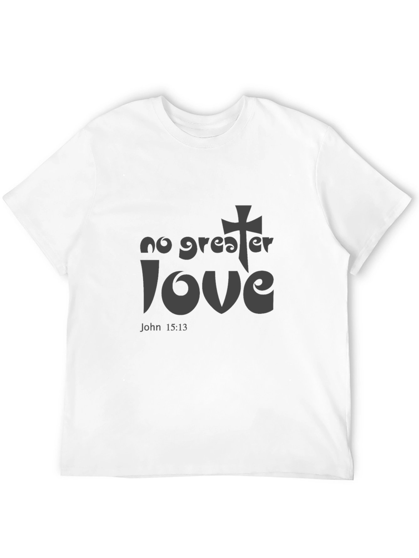 Faithful Tee: No Greater Love Graphic T-Shirt