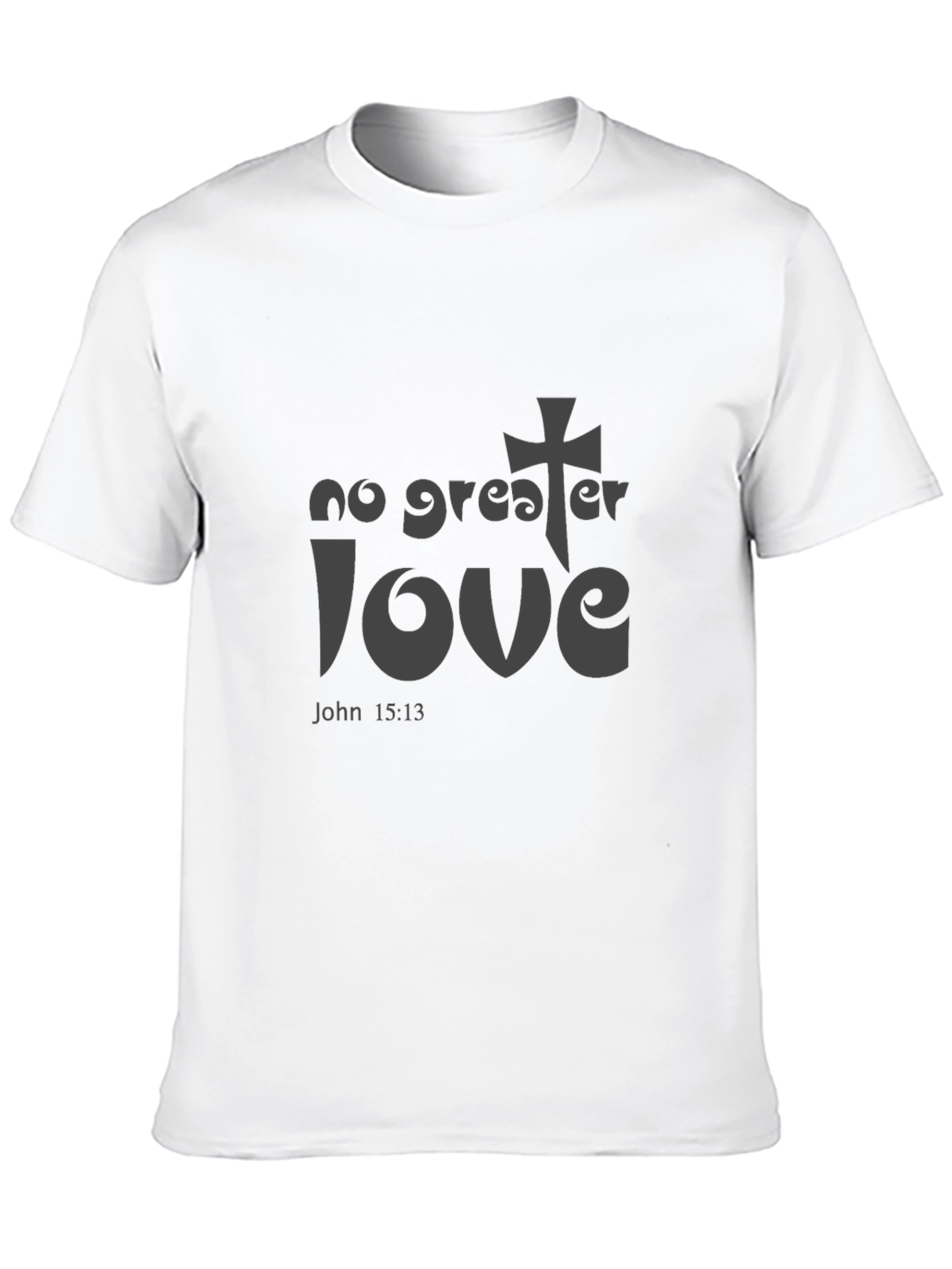 Faithful Tee: No Greater Love Graphic T-Shirt