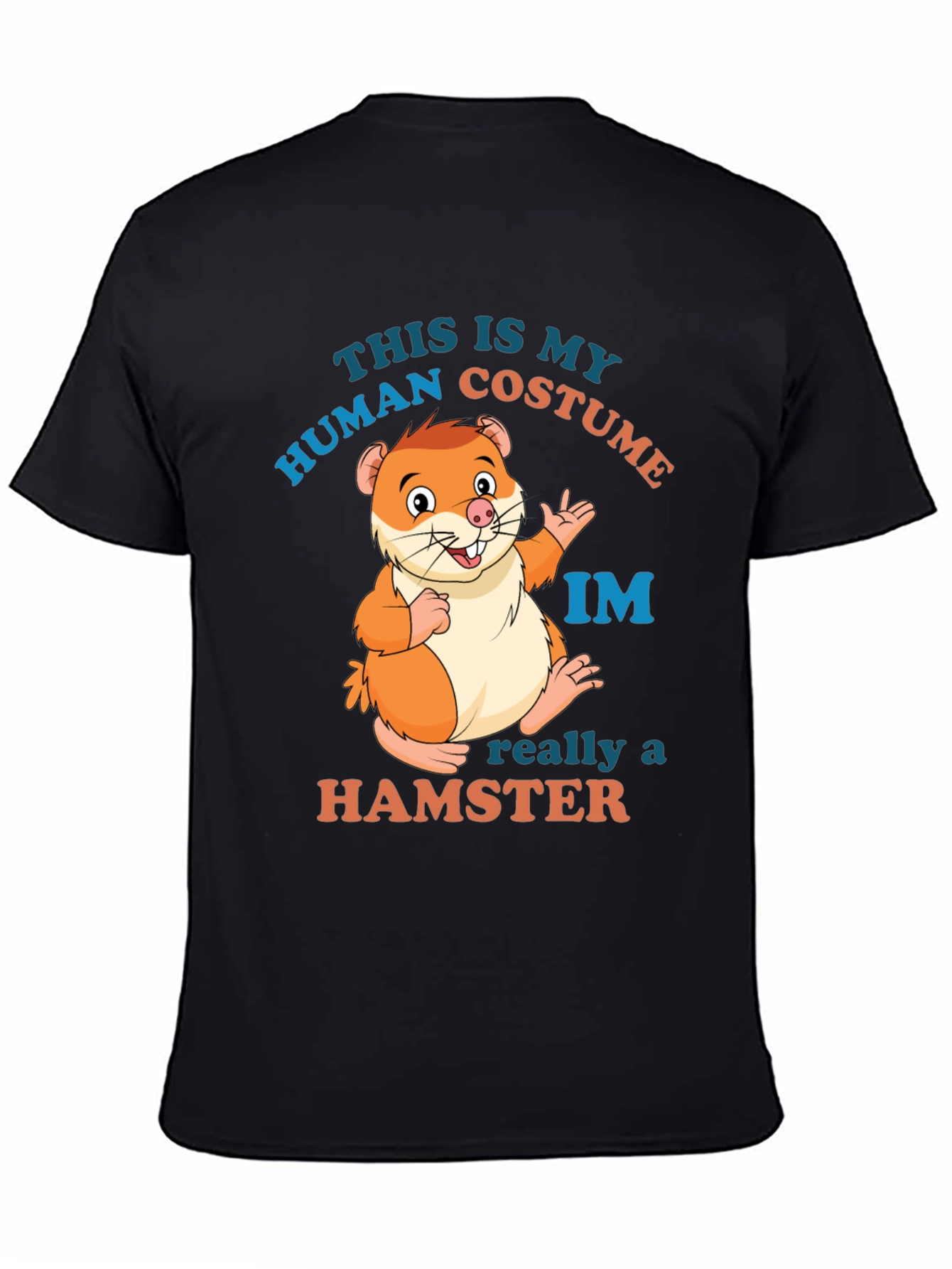 Hamster Costume T-Shirt: Funny Animal Graphic Tee