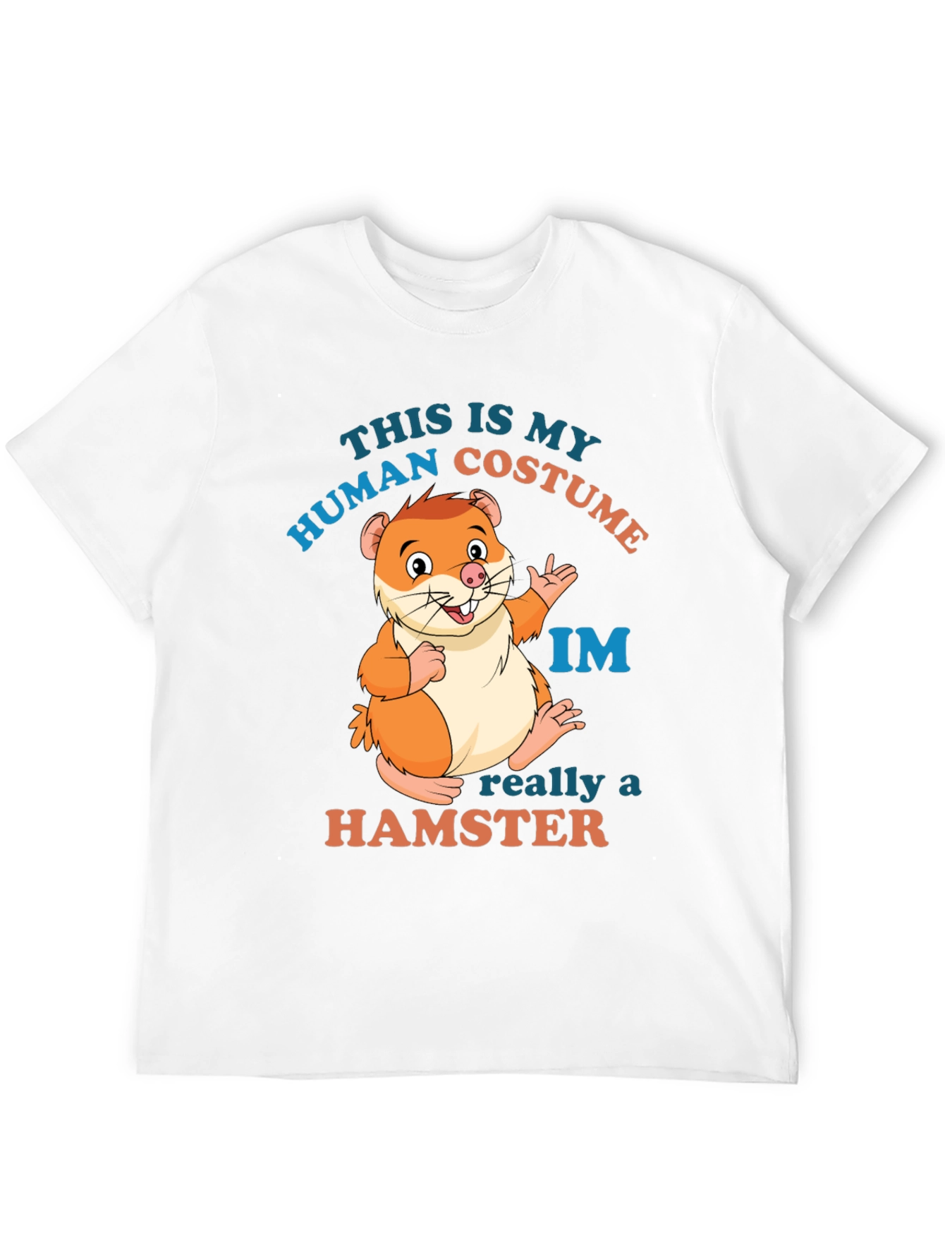Hamster Costume T-Shirt: Funny Animal Graphic Tee