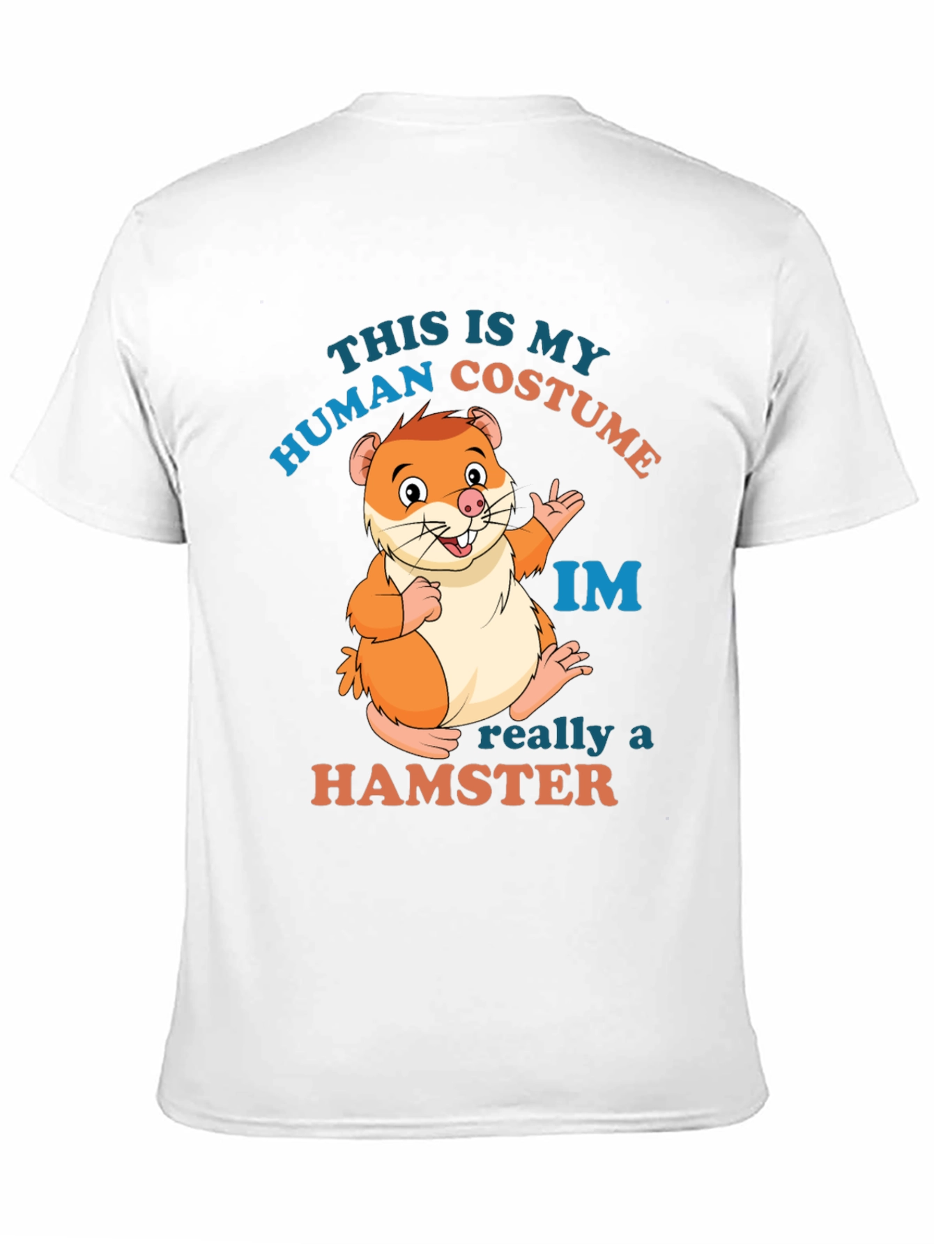 Hamster Costume T-Shirt: Funny Animal Graphic Tee