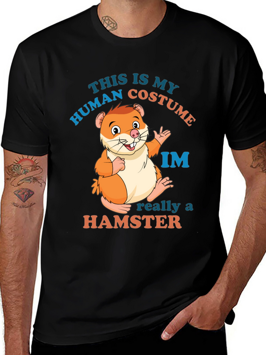Hamster Costume T-Shirt: Funny Animal Graphic Tee