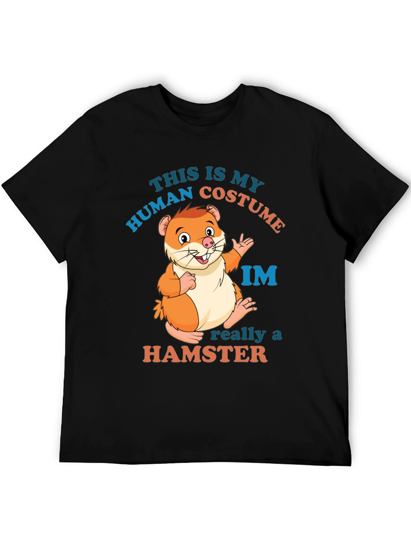 Hamster Costume T-Shirt: Funny Animal Graphic Tee