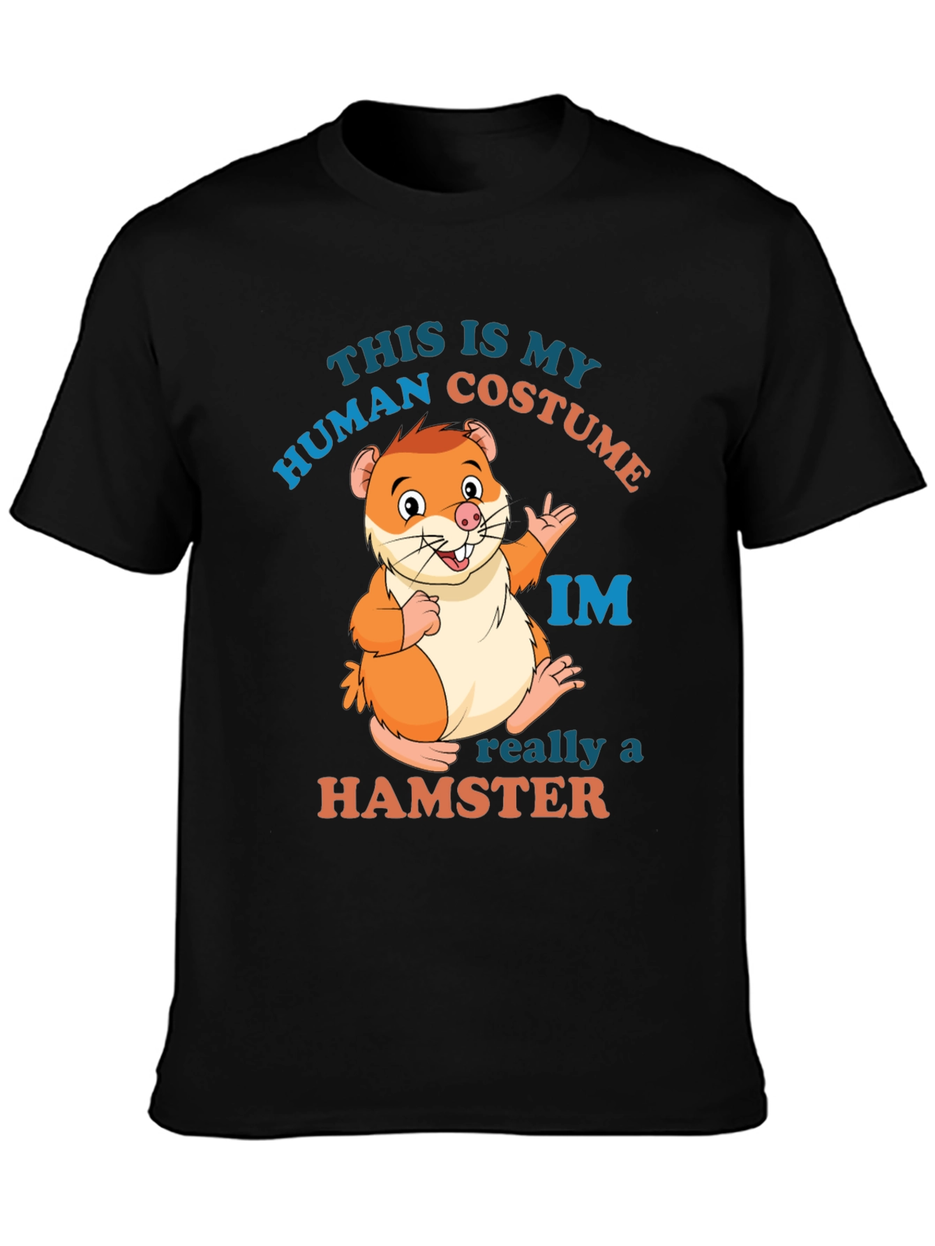 Hamster Costume T-Shirt: Funny Animal Graphic Tee