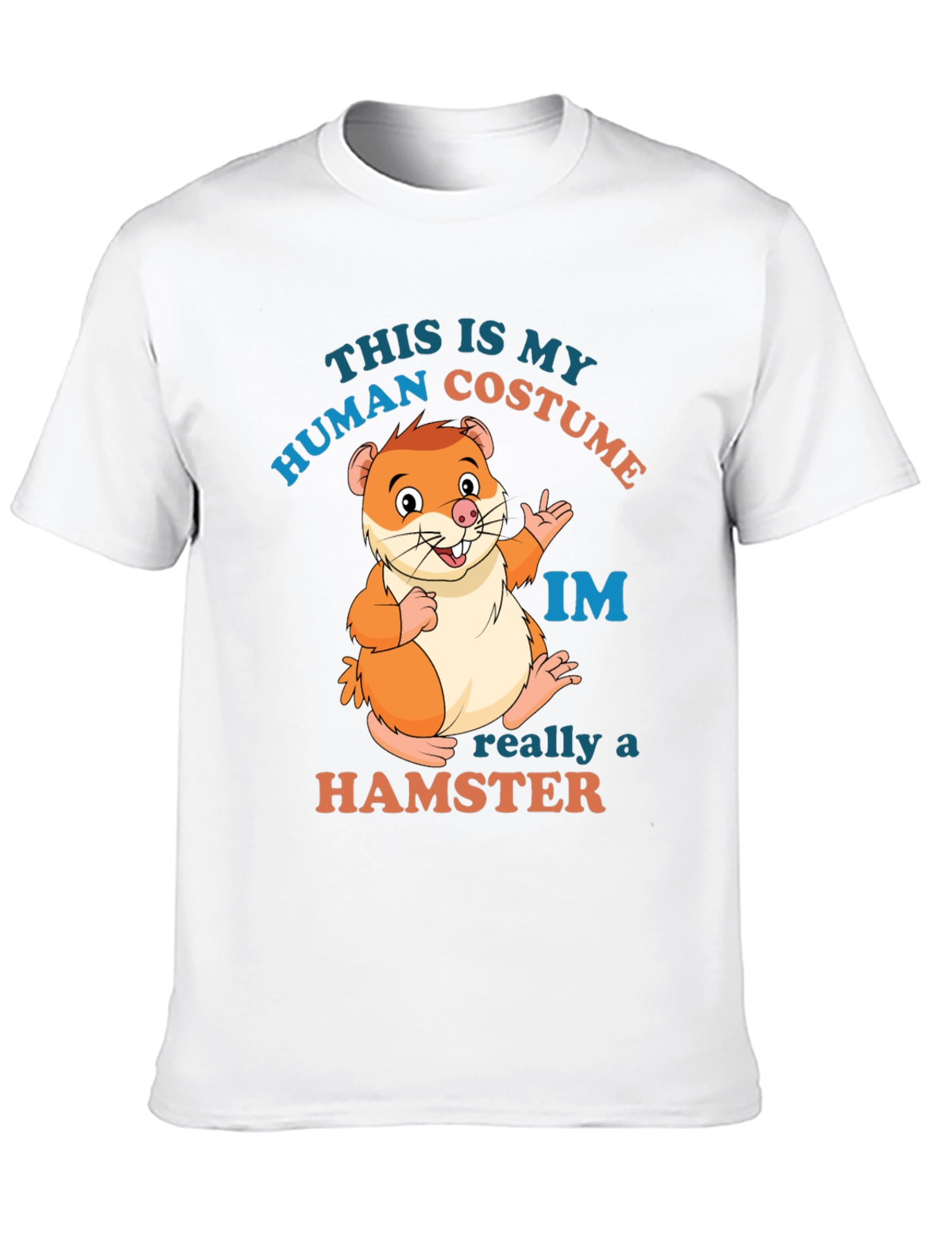 Hamster Costume T-Shirt: Funny Animal Graphic Tee