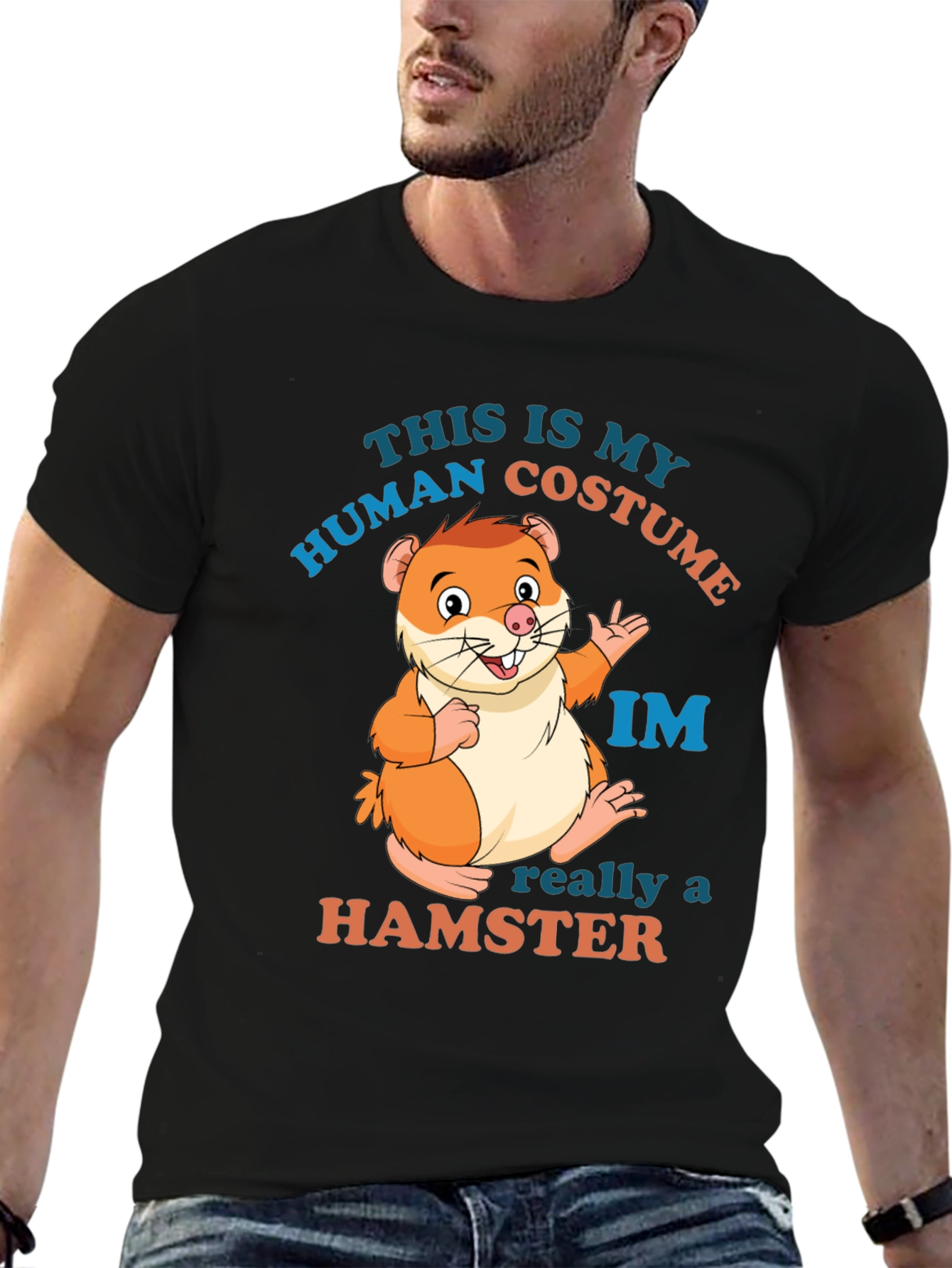 Hamster Costume T-Shirt: Funny Animal Graphic Tee