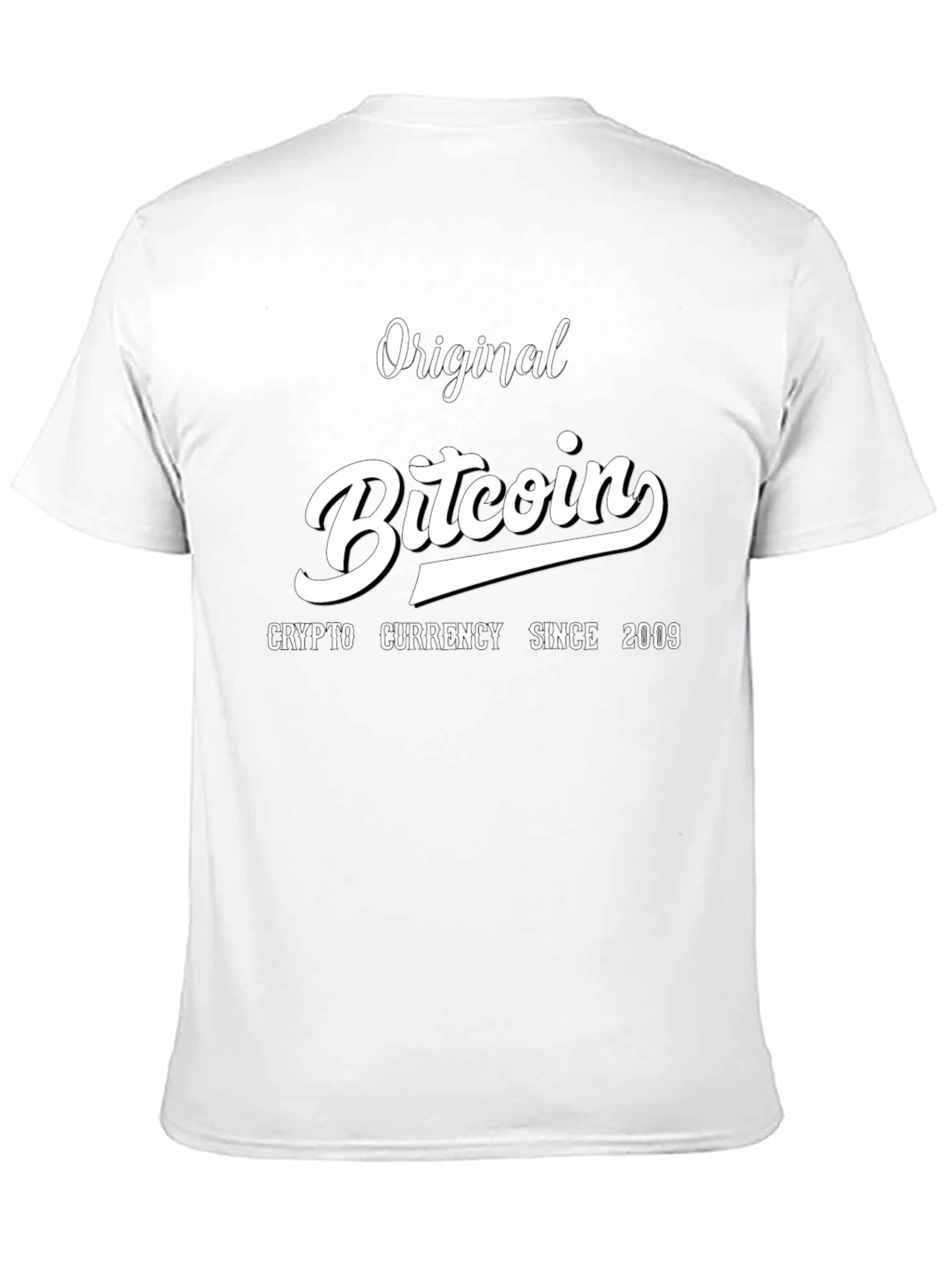 Original Bitcoin Crypto T-Shirt - Since 2009