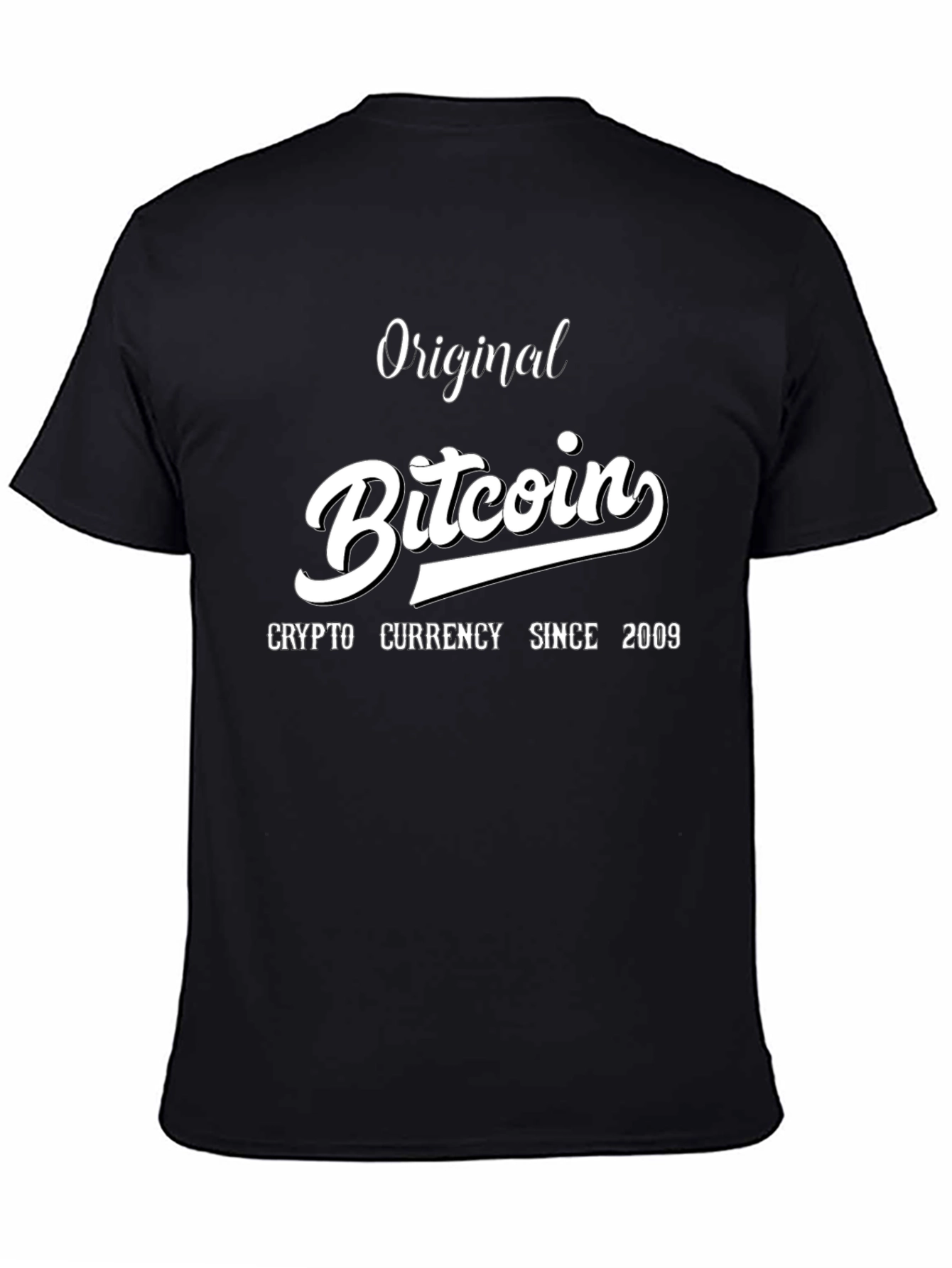 Original Bitcoin Crypto T-Shirt - Since 2009