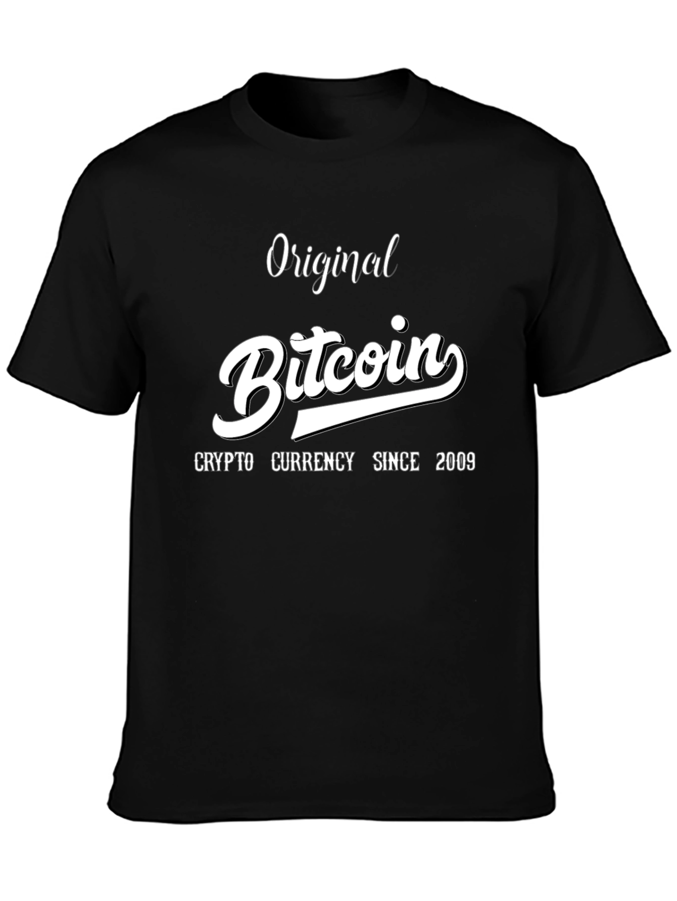 Original Bitcoin Crypto T-Shirt - Since 2009