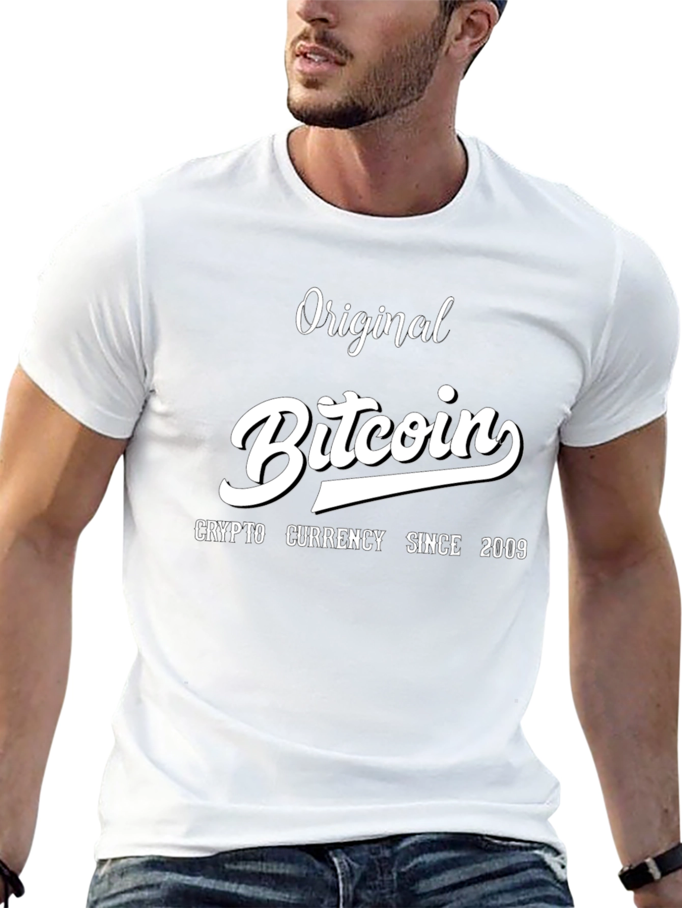 Original Bitcoin Crypto T-Shirt - Since 2009