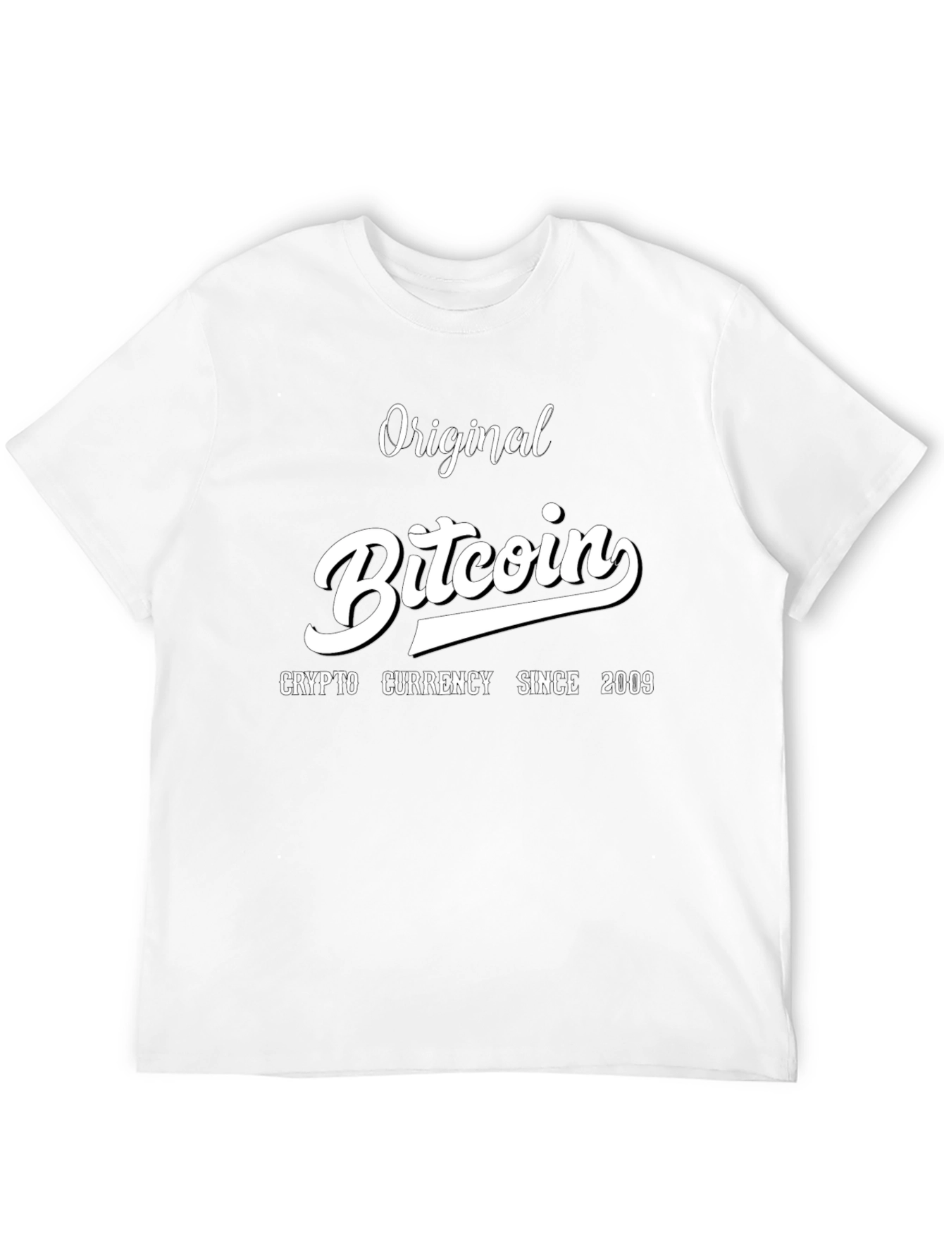 Original Bitcoin Crypto T-Shirt - Since 2009