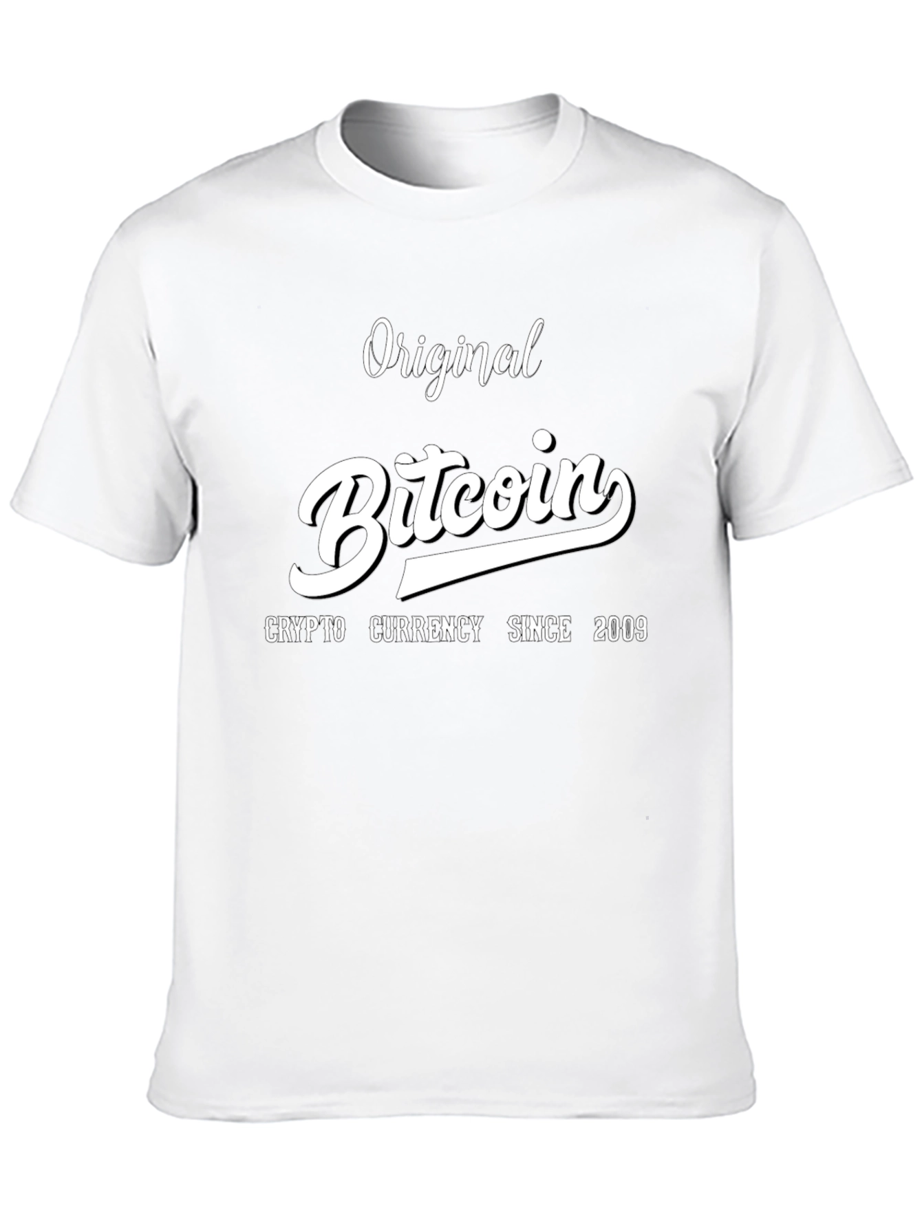 Original Bitcoin Crypto T-Shirt - Since 2009