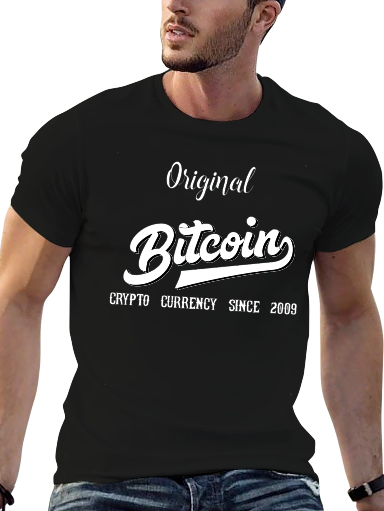 Original Bitcoin Crypto T-Shirt - Since 2009