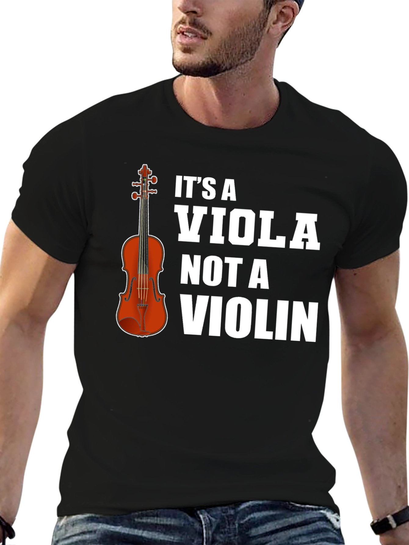 Its a Viola Not a Violin T-Shirt Musician Gift