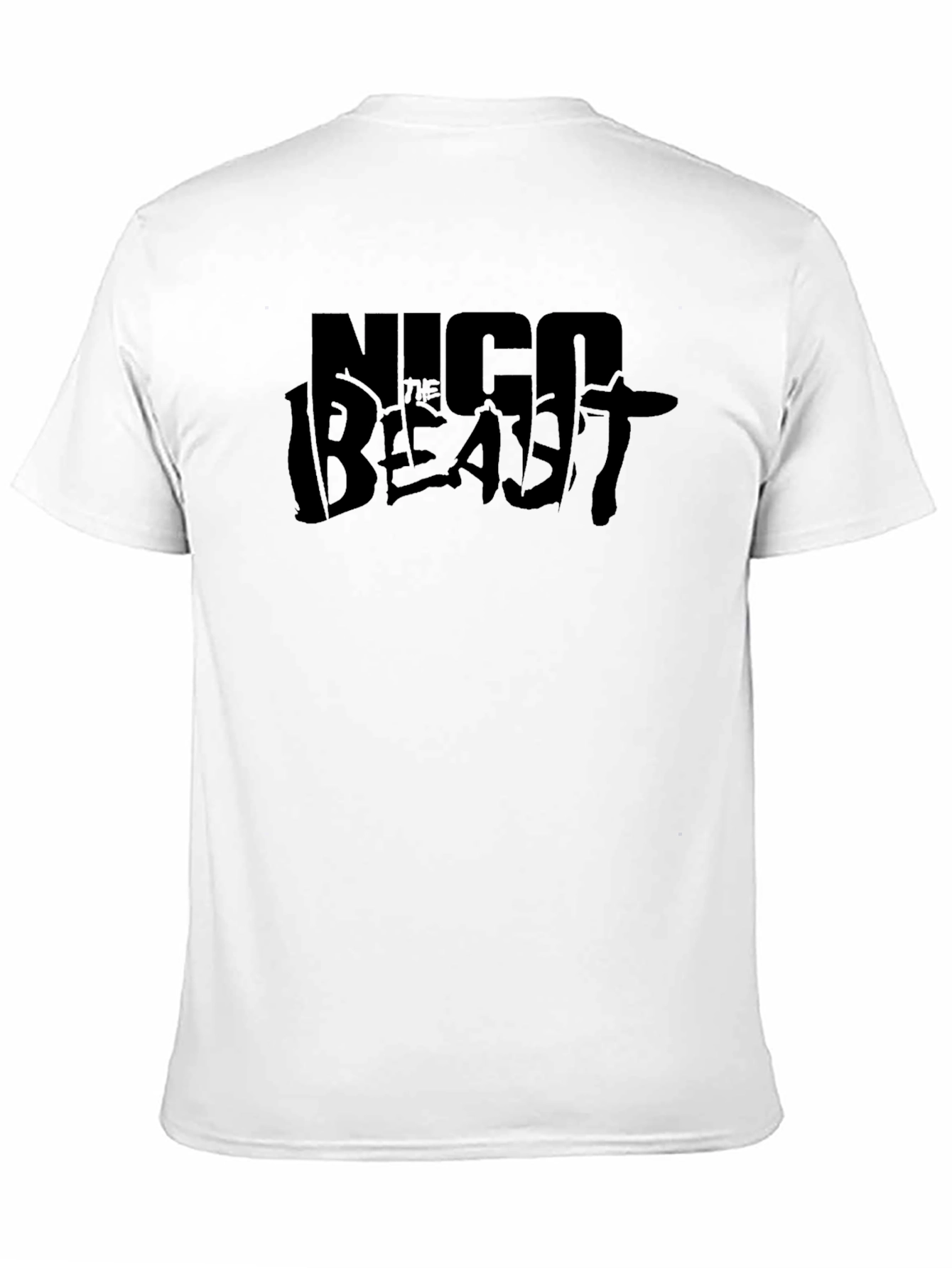 NIGO THE BEAST Black Graphic T-Shirt