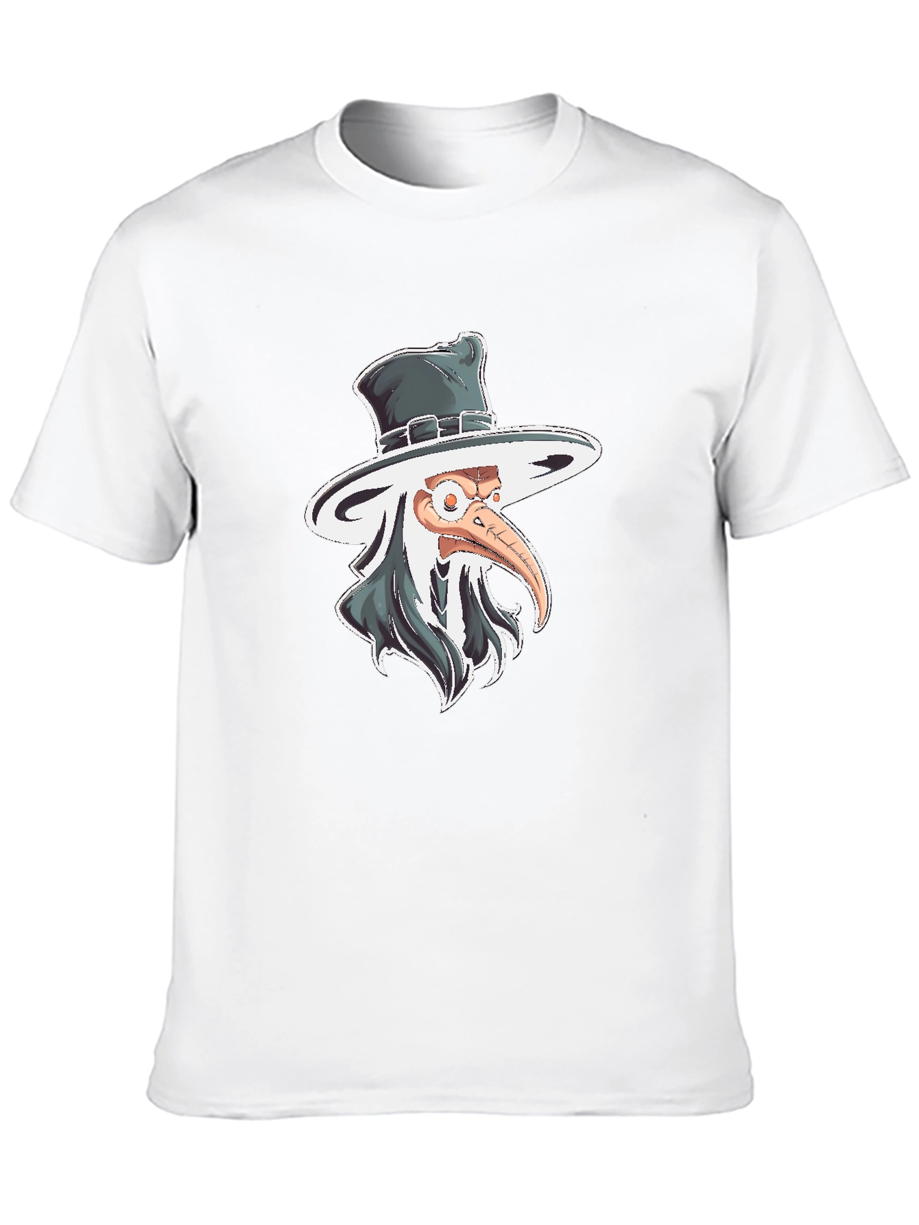 Plague Doctor Graphic Tee - Quirky Style
