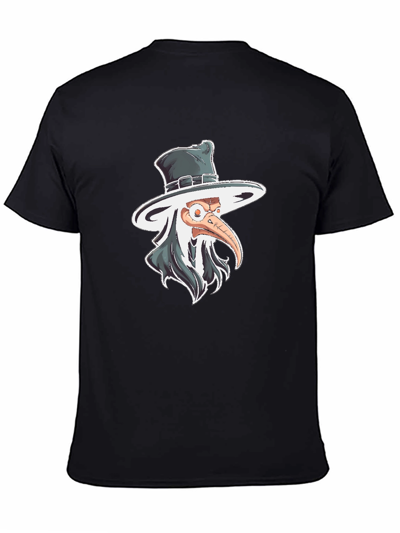 Plague Doctor Graphic Tee - Quirky Style