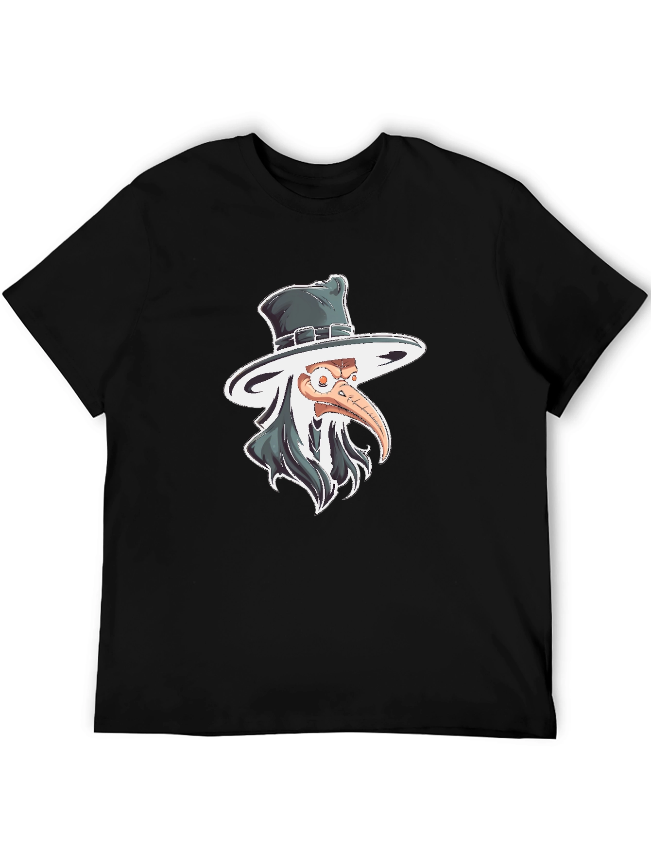 Plague Doctor Graphic Tee - Quirky Style