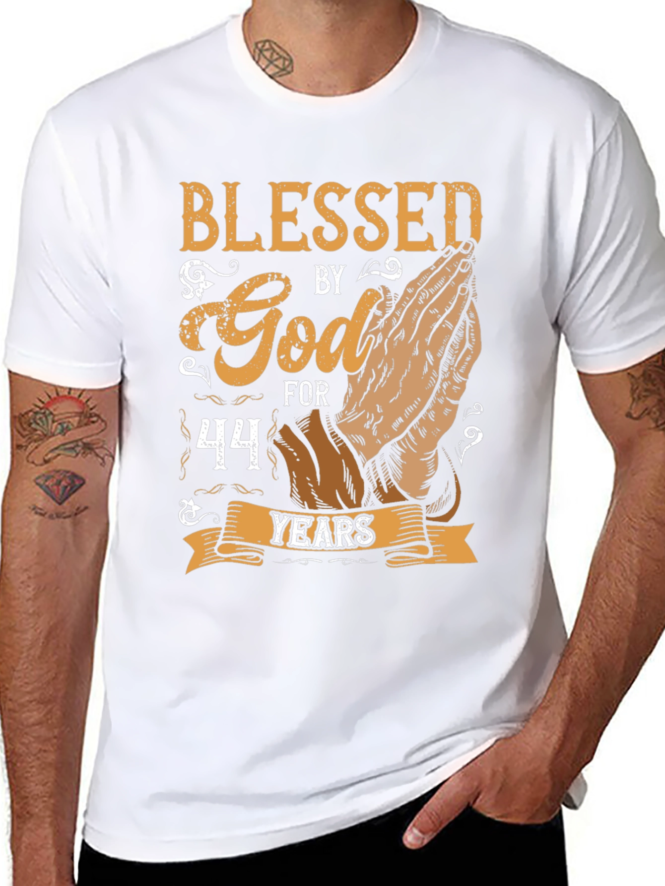 Blessed by God for 44 Years T-Shirt