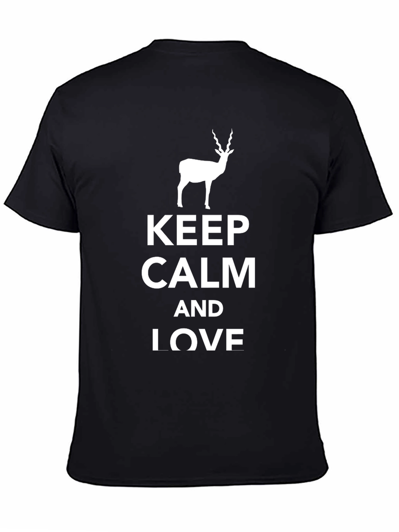 Keep Calm and Love Antelope Graphic Tee