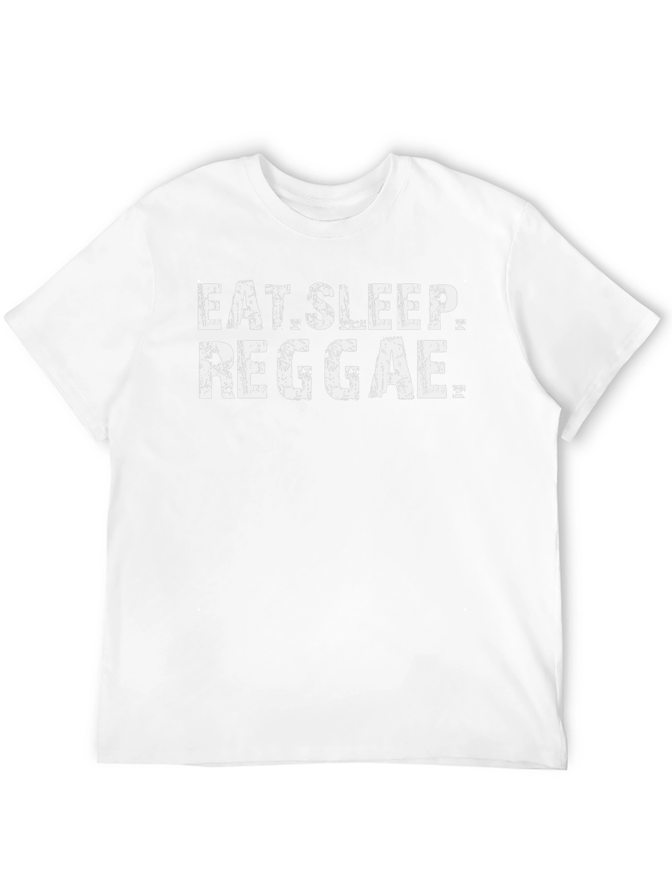 Eat Sleep Reggae T-Shirt - Black Cotton Tee