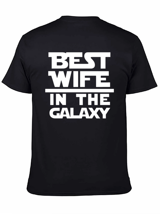 Best Wife in the Galaxy Black T-Shirt