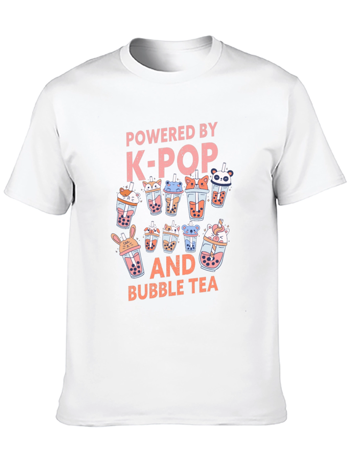 K-Pop Bubble Tea Graphic Tee