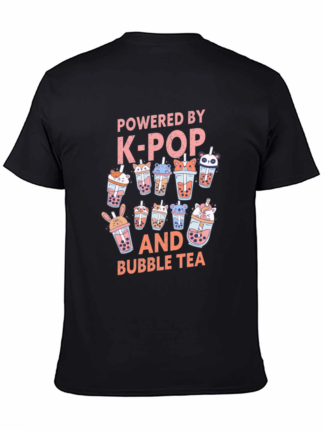 K-Pop Bubble Tea Graphic Tee