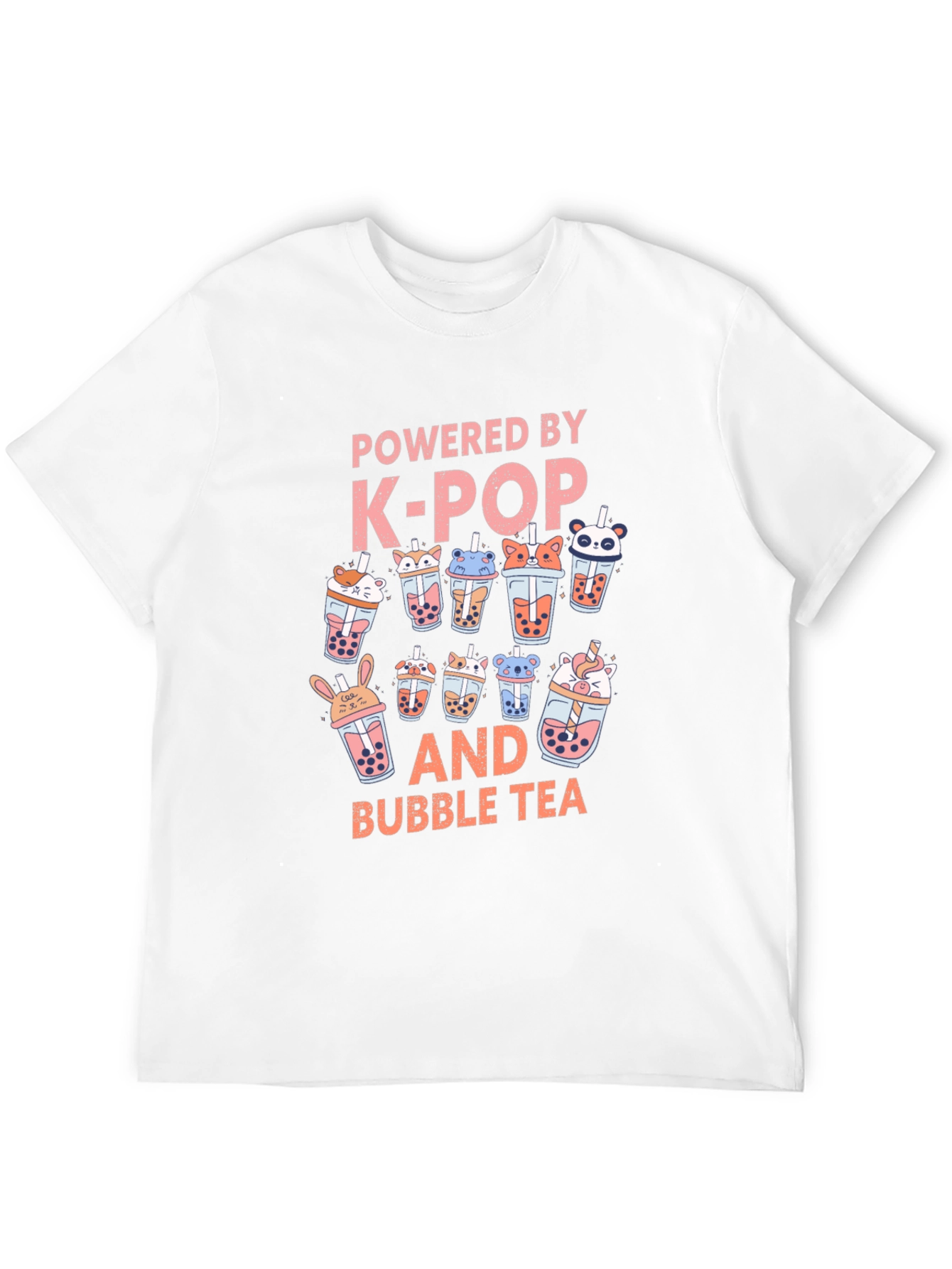 K-Pop Bubble Tea Graphic Tee