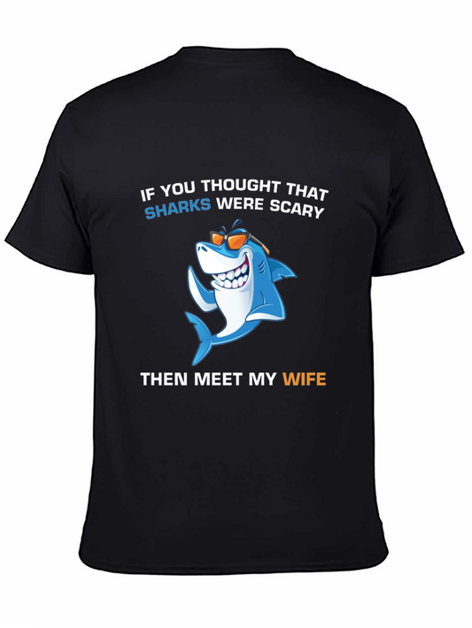 Funny Shark Wife T-Shirt